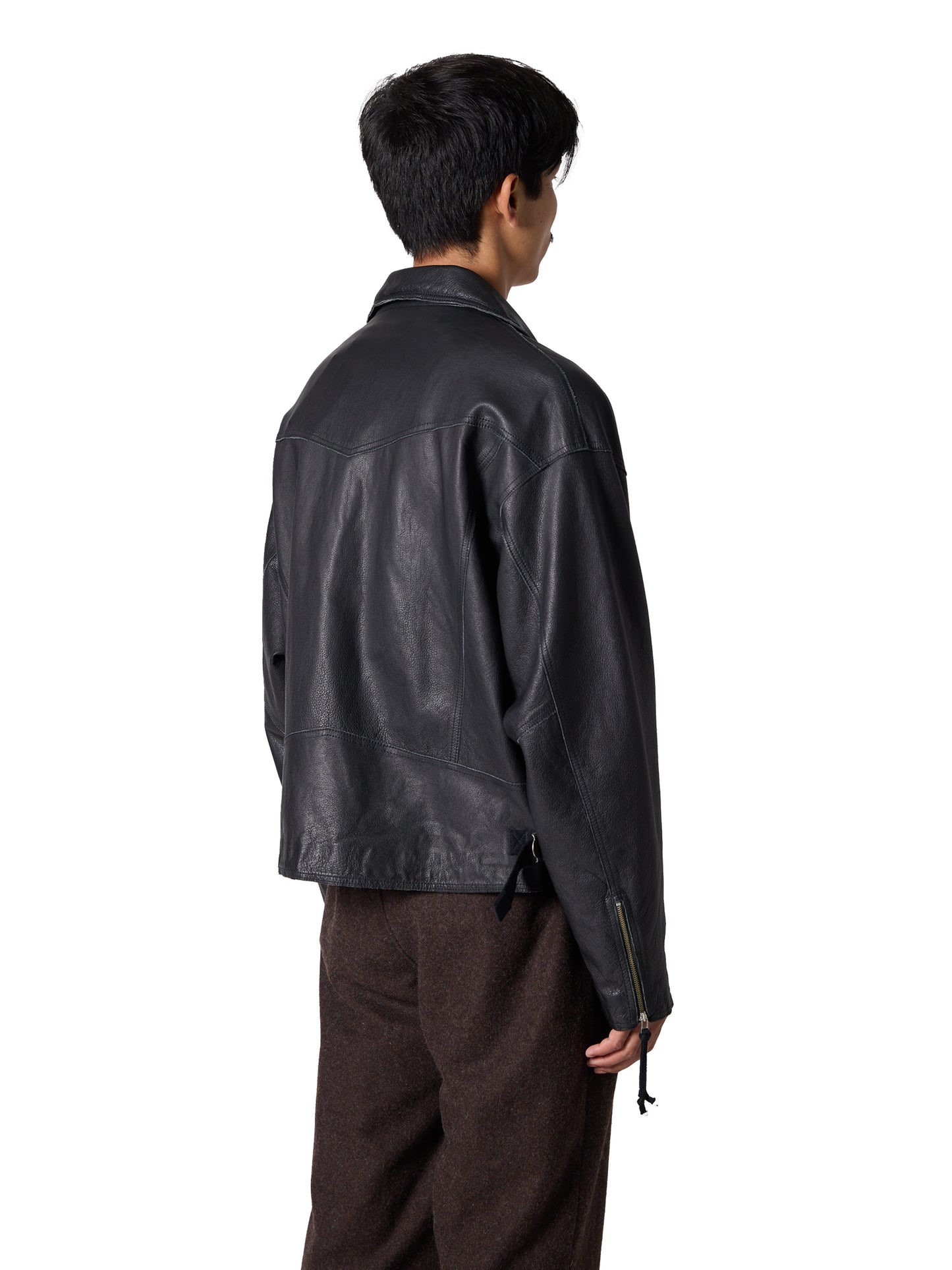 ORGANIZED JACKET / COW LEATHER × CCU