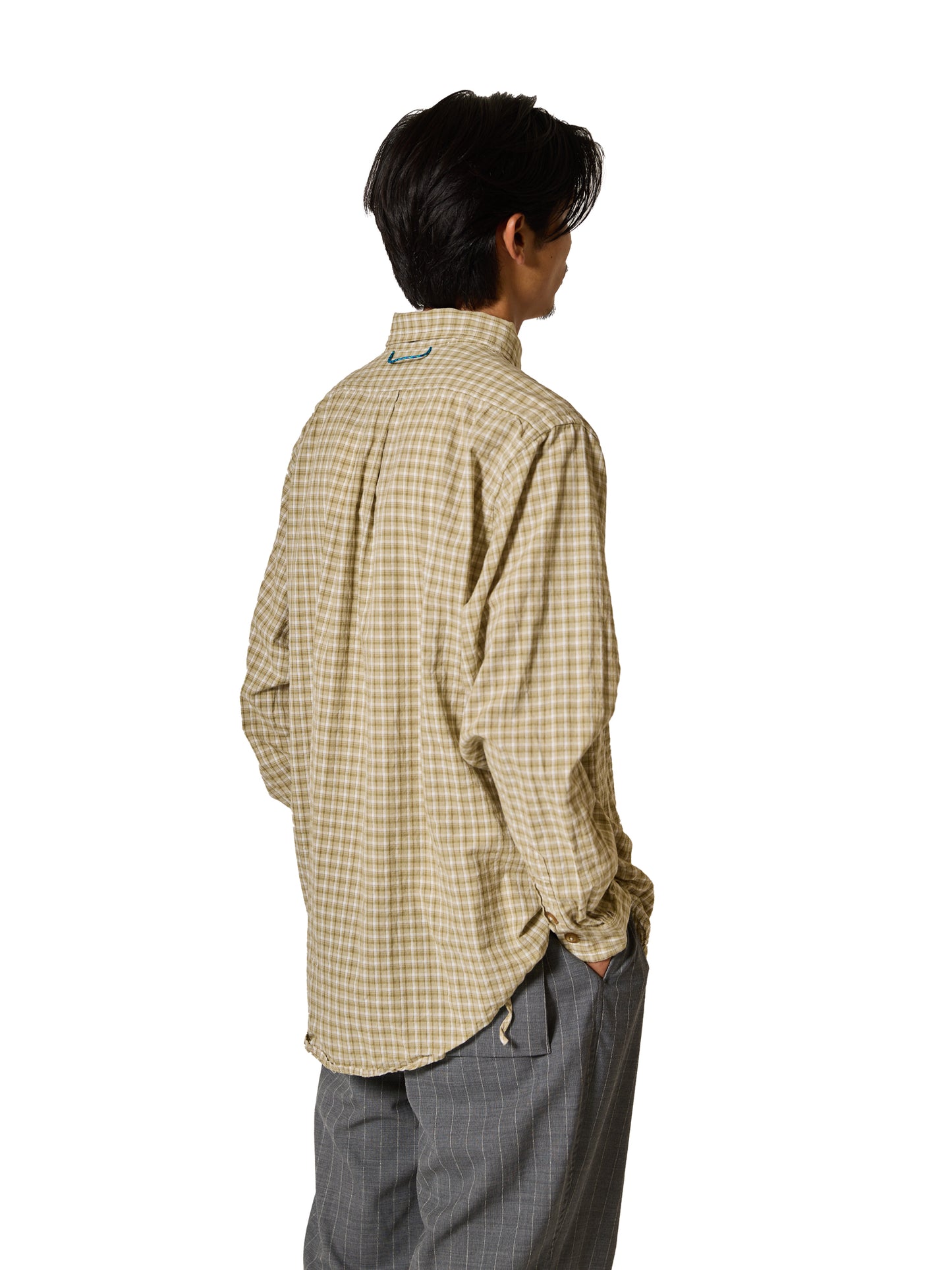 ORGANIZED B.D.SHIRT / COTTON BROAD CHECK