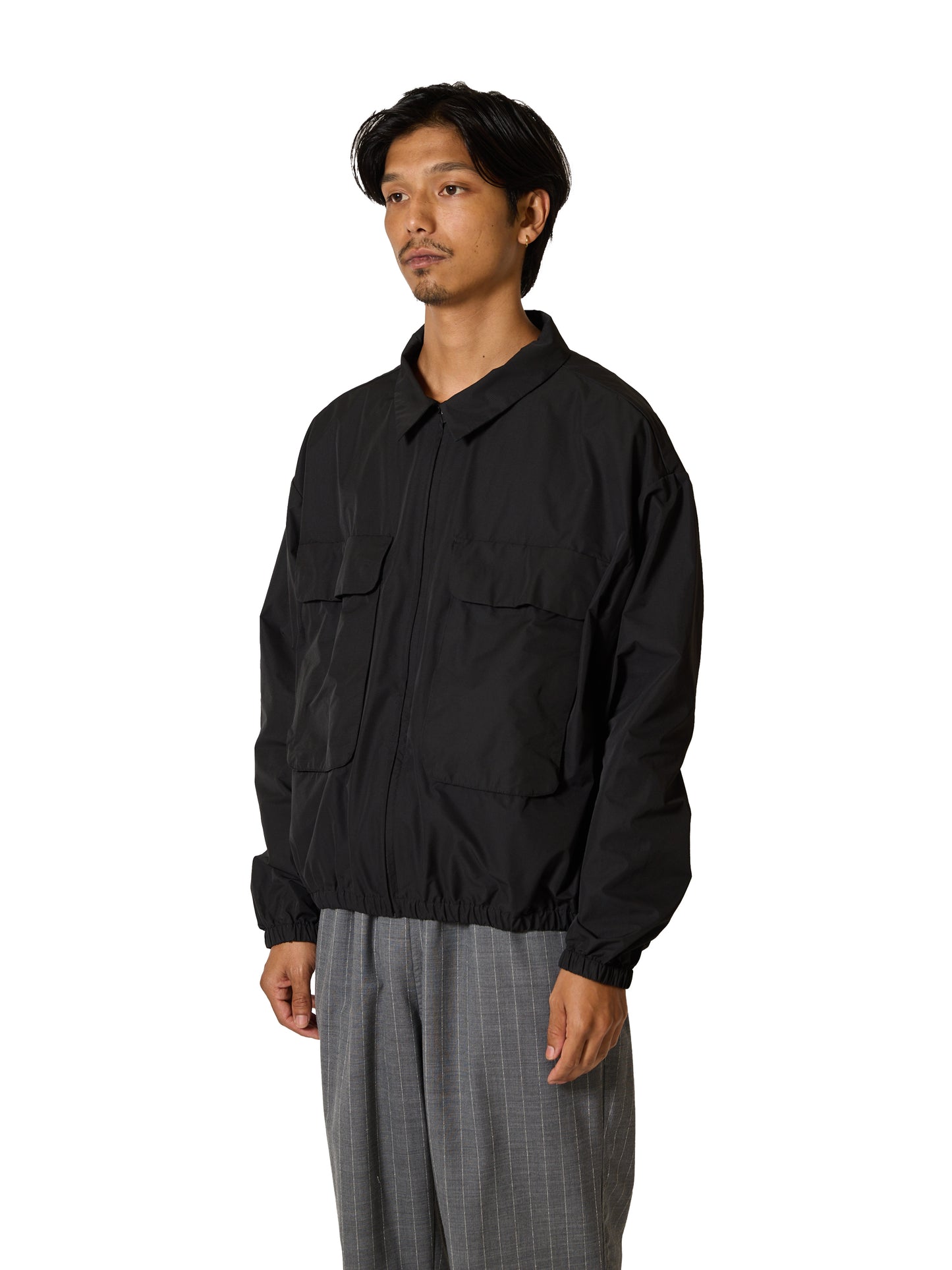 ORGANIZED BLOUSON / POLYESTER MINI RIPSTOP
