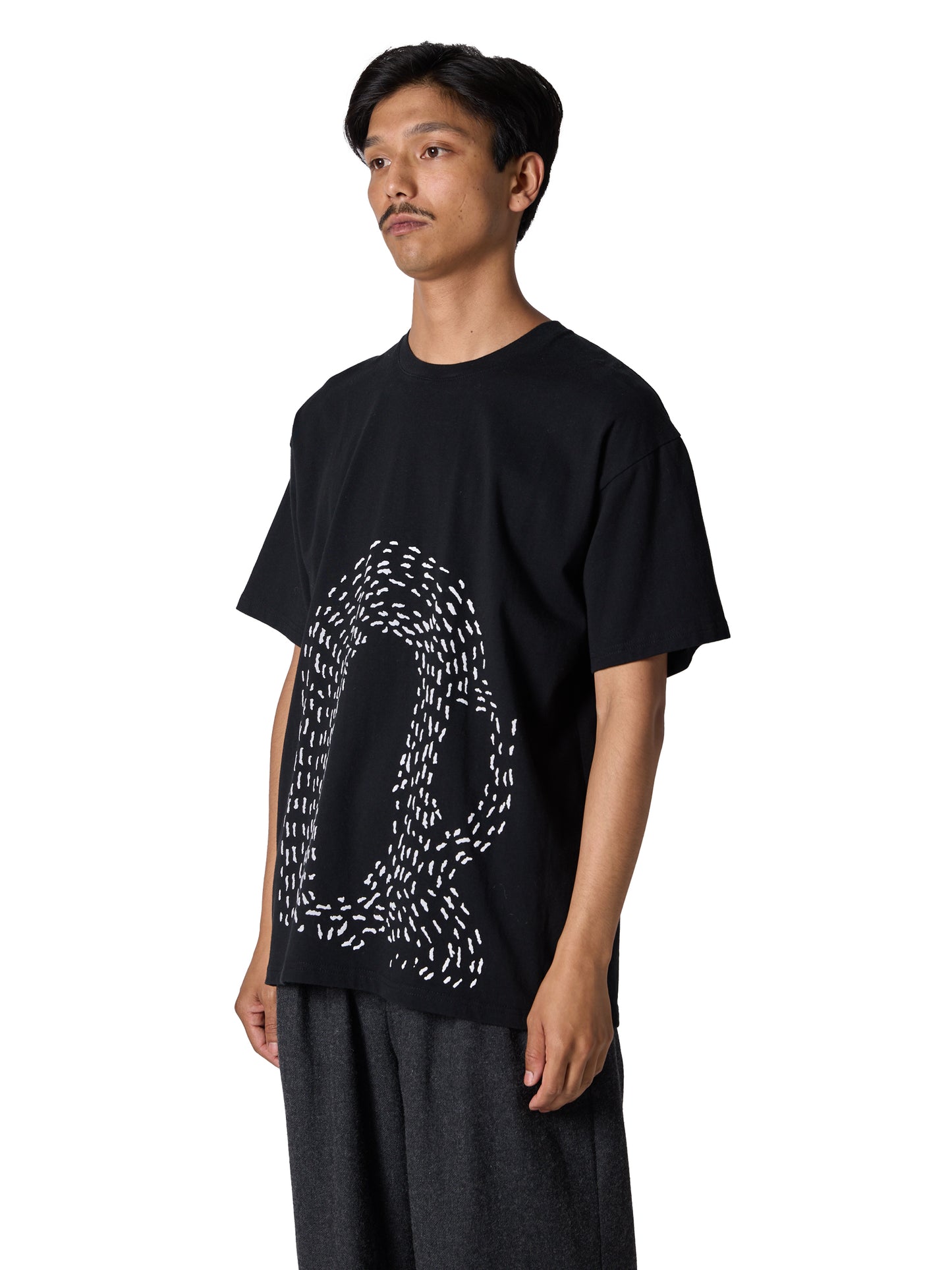 "VERTICAL SASHIKO" TEE × Knuu®