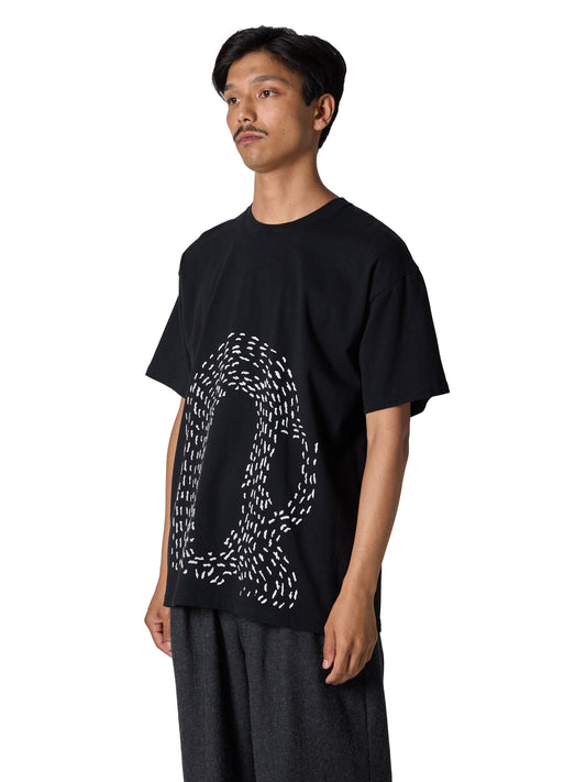 "VERTICAL SASHIKO" TEE × Knuu®