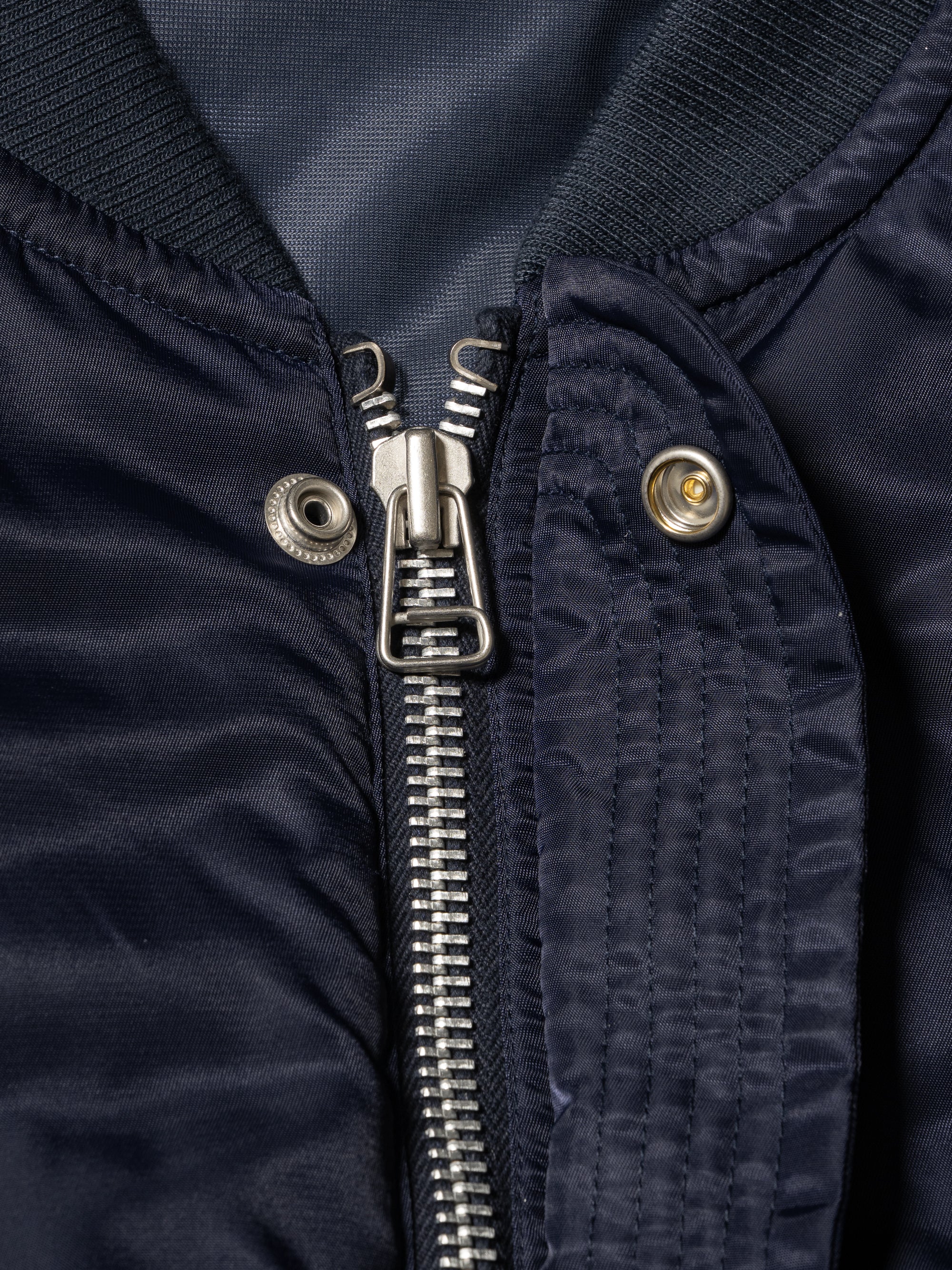 RESEARCHED PADDED BLOUSON / NYLON SATIN – SandWaterr