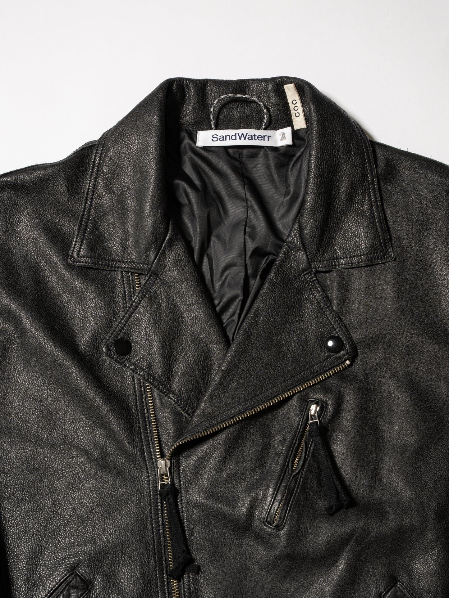 ORGANIZED JACKET / COW LEATHER × CCU