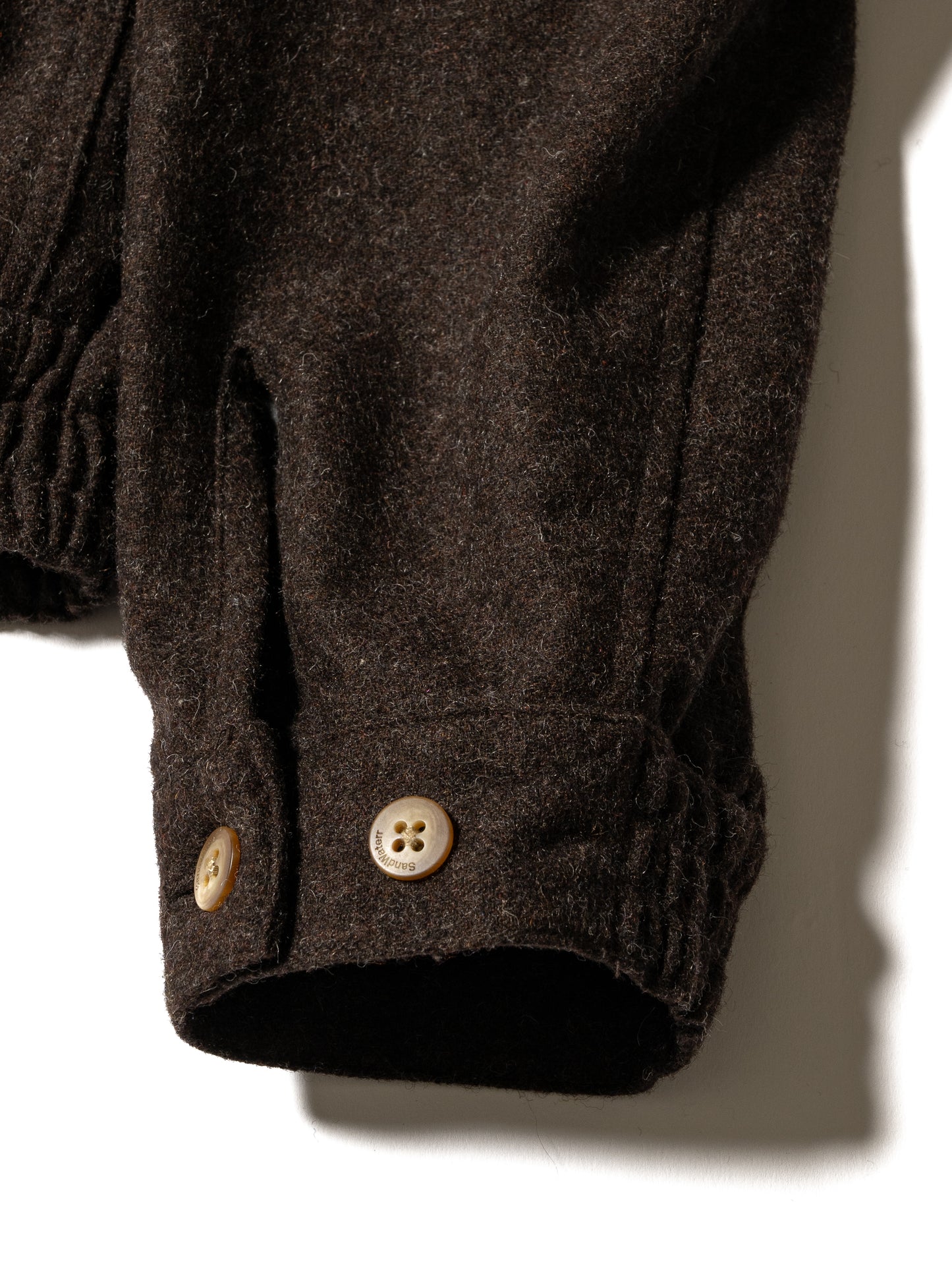 CRAFTED BLOUSON / WOOL MIX TWILL