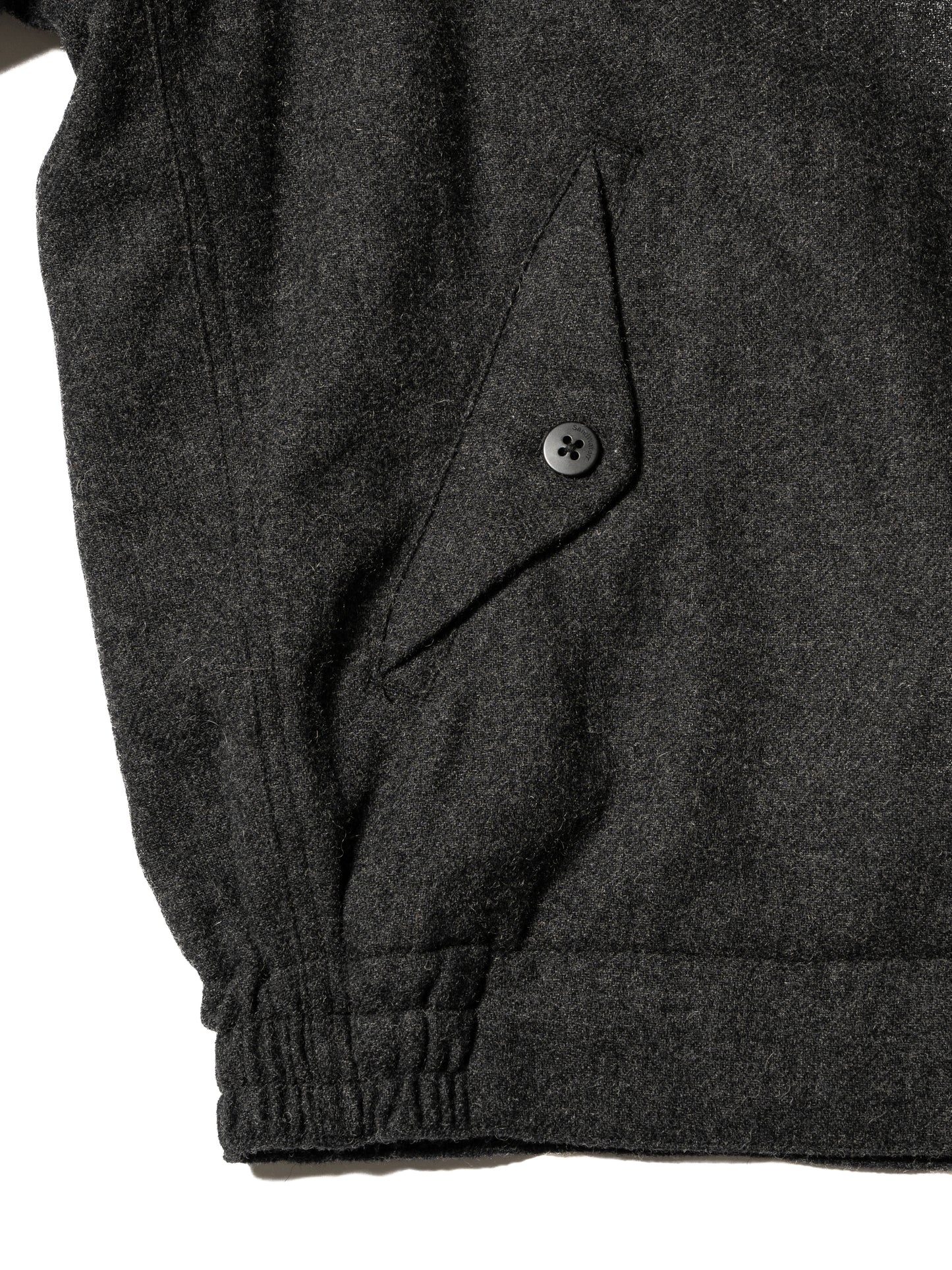 CRAFTED BLOUSON / WOOL MIX TWILL