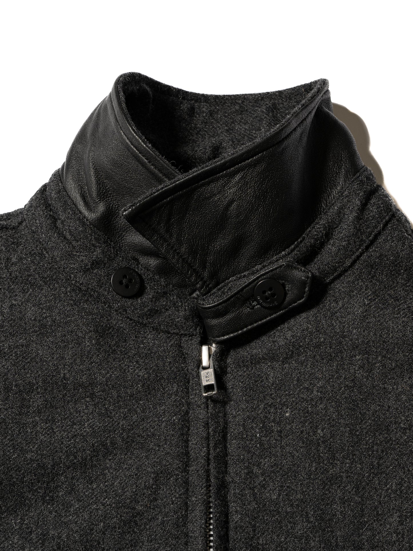 CRAFTED BLOUSON / WOOL MIX TWILL