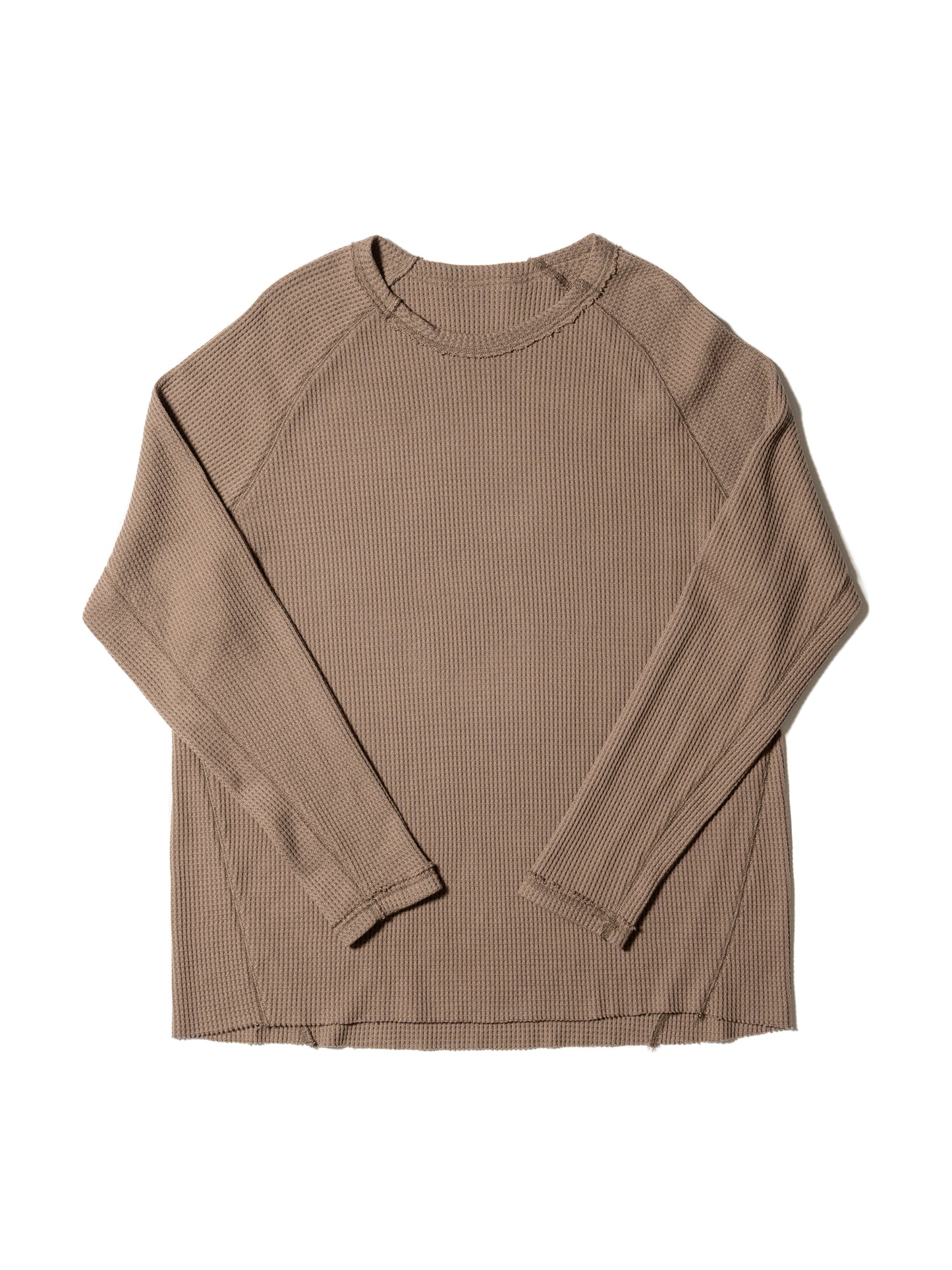 ORGANIZED PULLOVER TOP / COTTON THERMAL