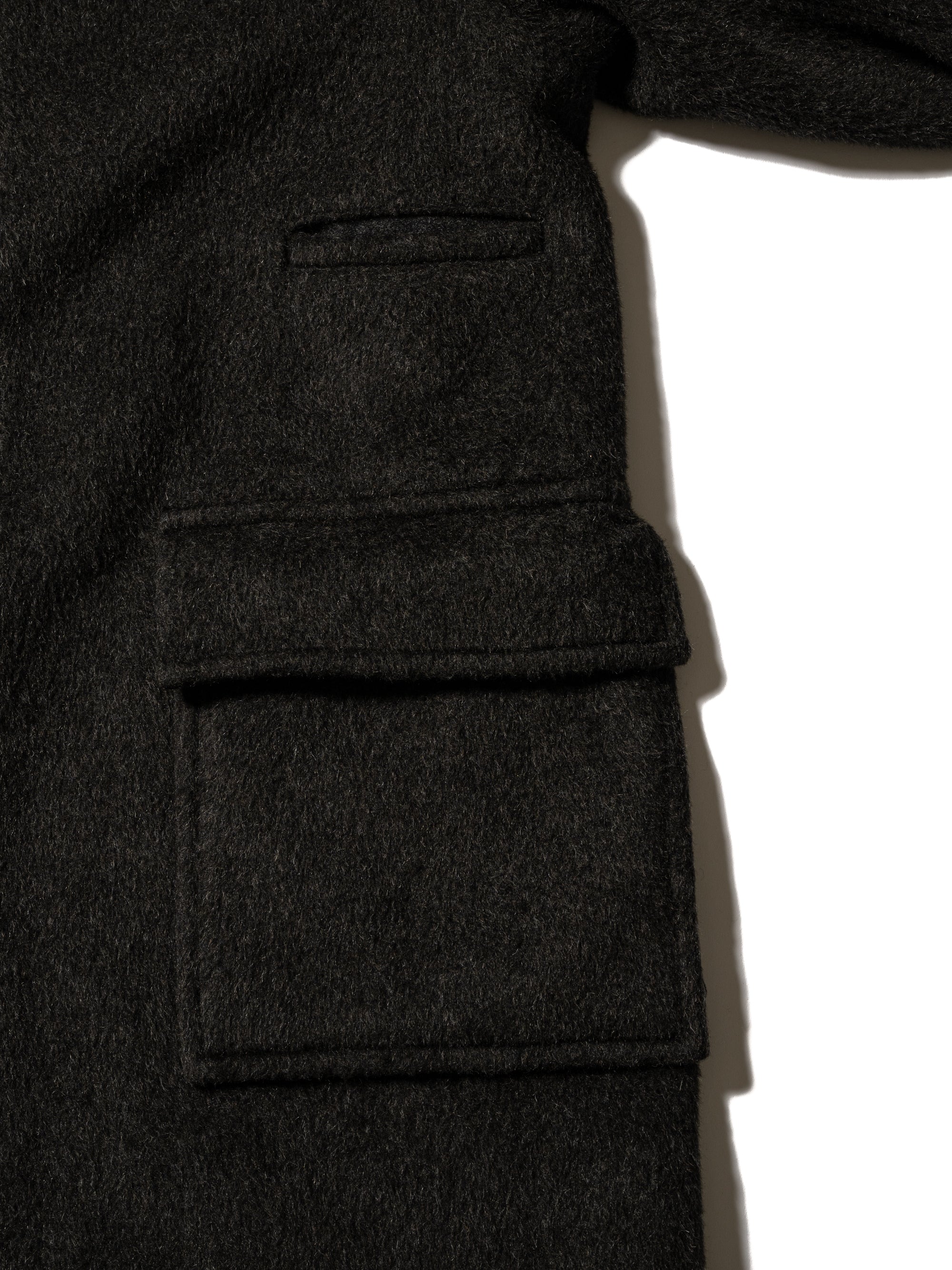 RESEARCHED CITY COAT / BEAVER MELTON COAT – SandWaterr