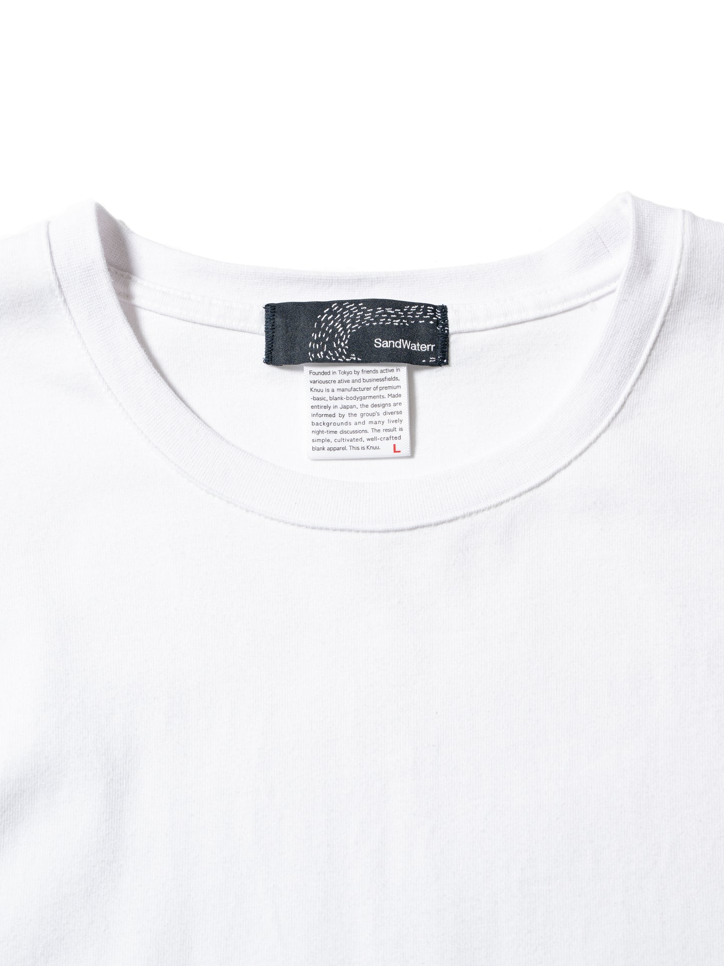 "VERTICAL SASHIKO" TEE × Knuu®