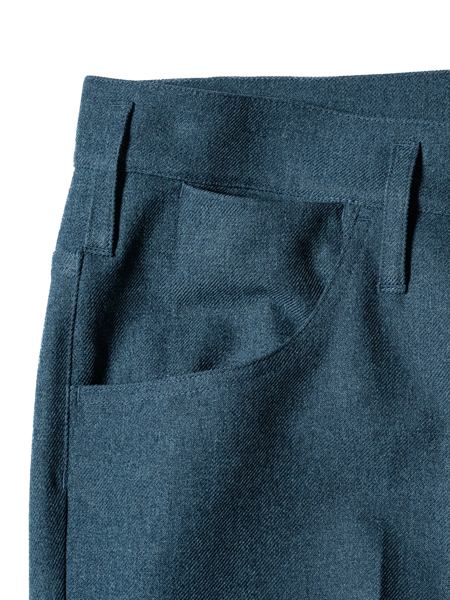 RESEARCHED 5P PANTS / POLY MIX TWILL