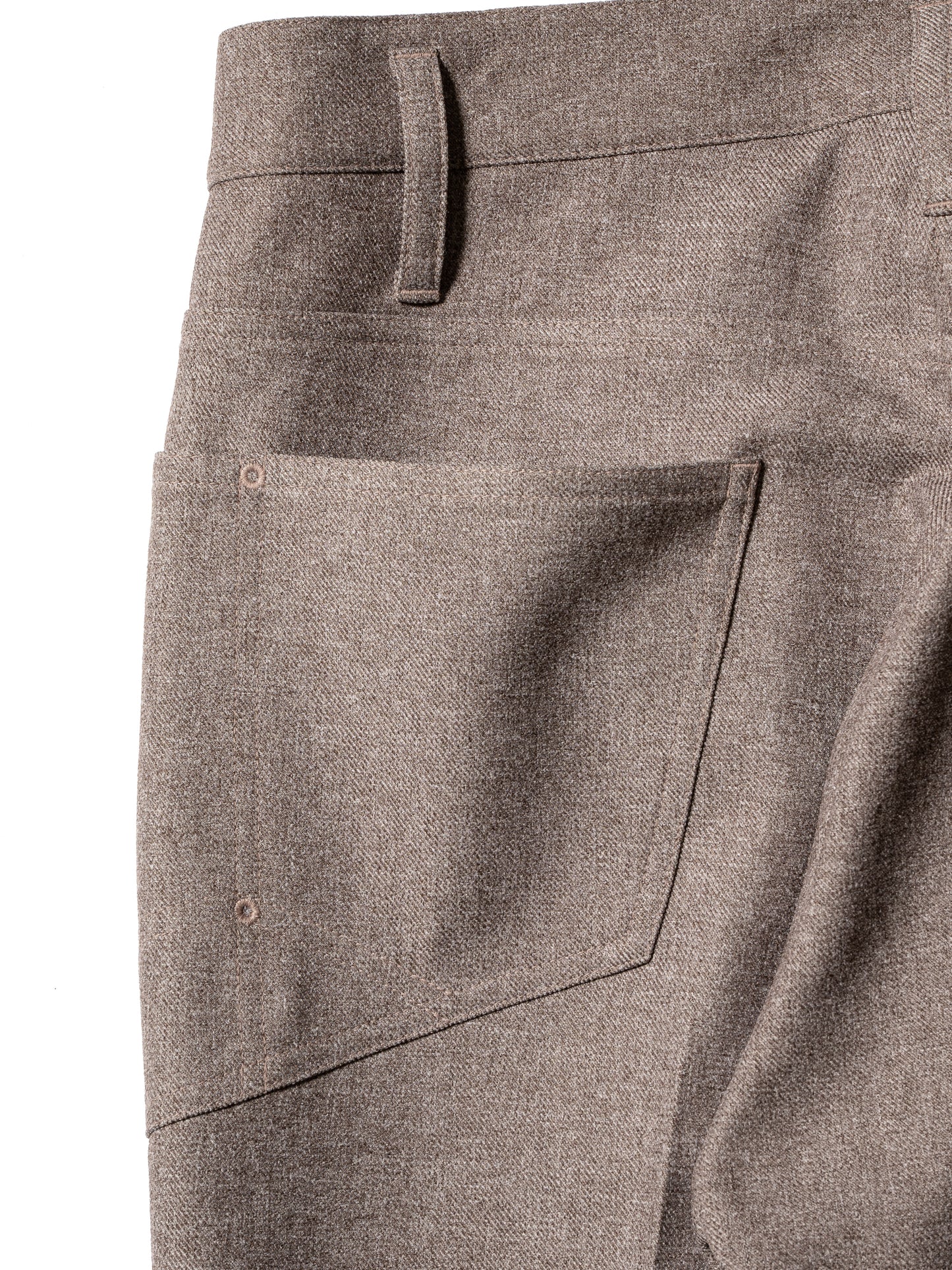 RESEARCHED 5P PANTS / POLY MIX TWILL