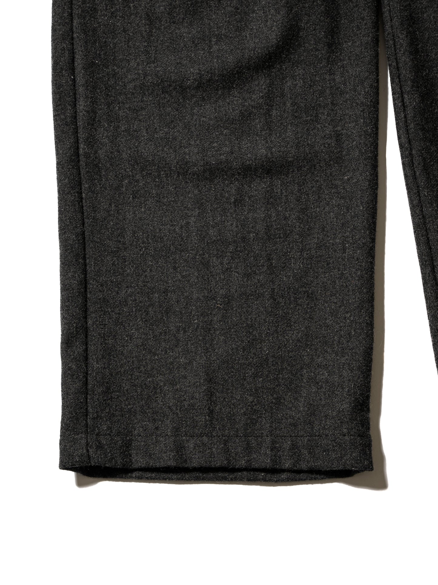 CRAFTED 3 TUCK SLACKS / WOOL MIX TWILL