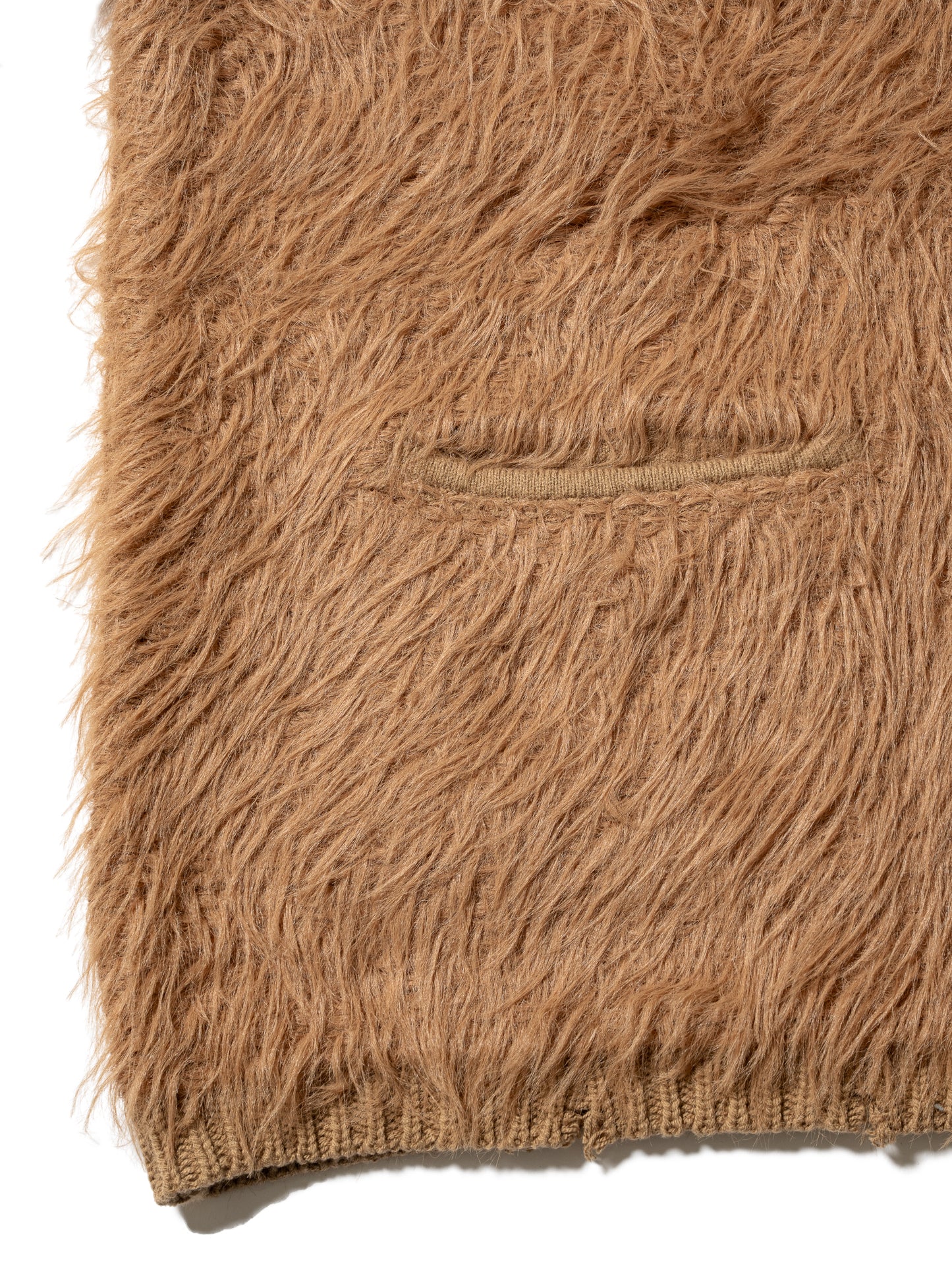 ORGANIZED CARDIGAN /COTTON MIX  FEATHER YARN