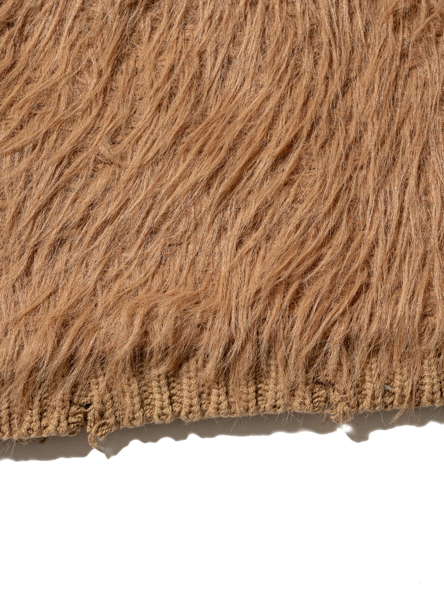 ORGANIZED CARDIGAN /COTTON MIX  FEATHER YARN