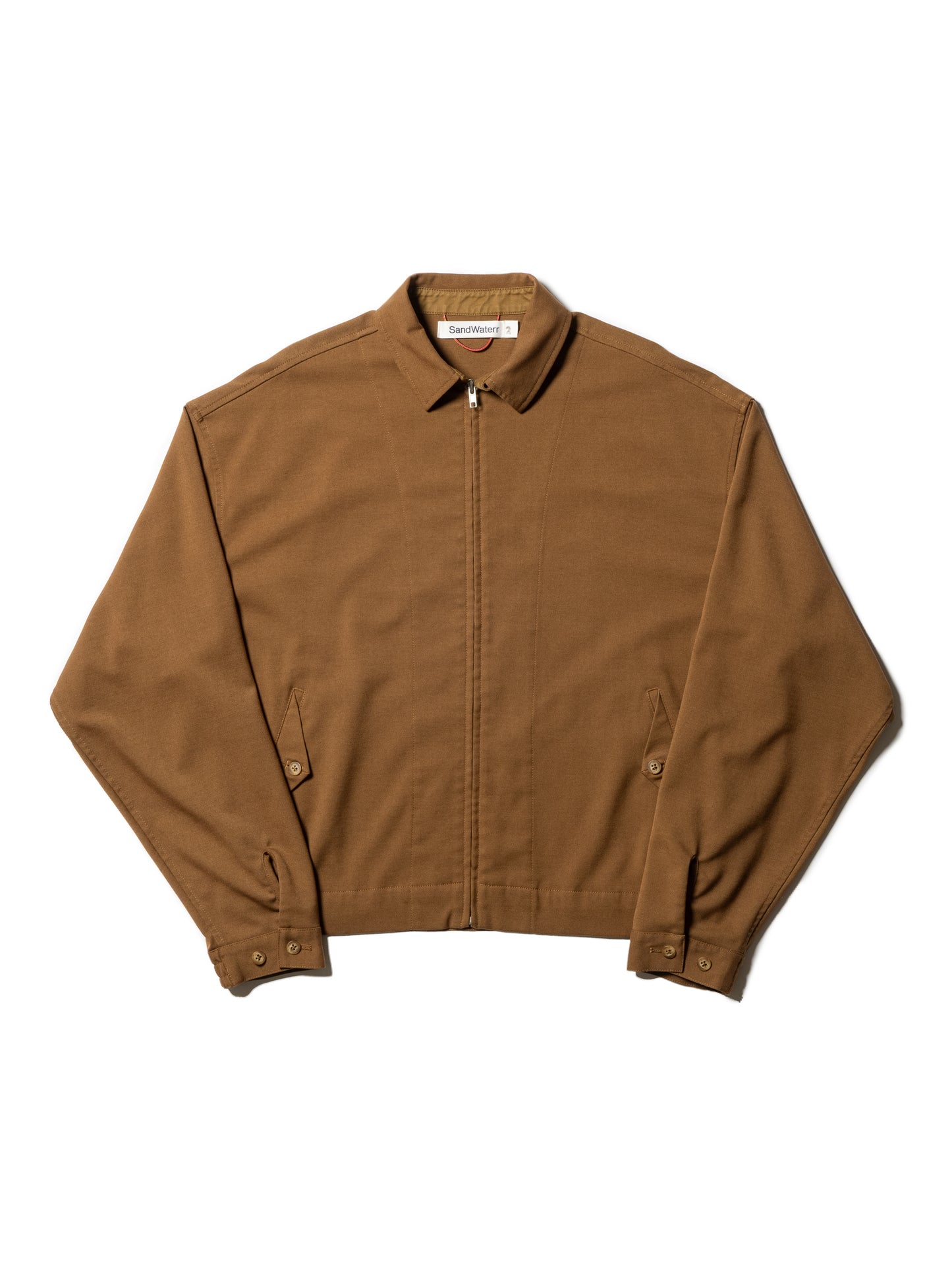CRAFTED BLOUSON / RAYON MIX GABARDINE