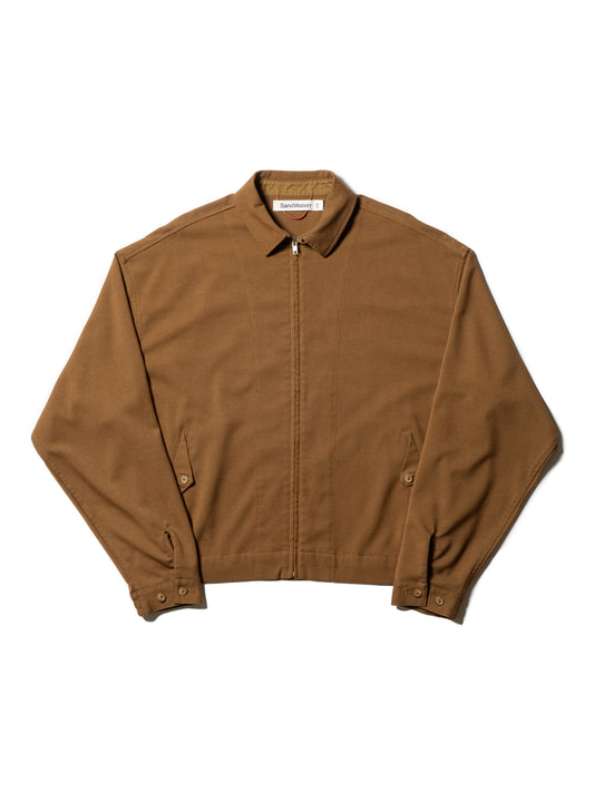 CRAFTED BLOUSON / RAYON MIX GABARDINE