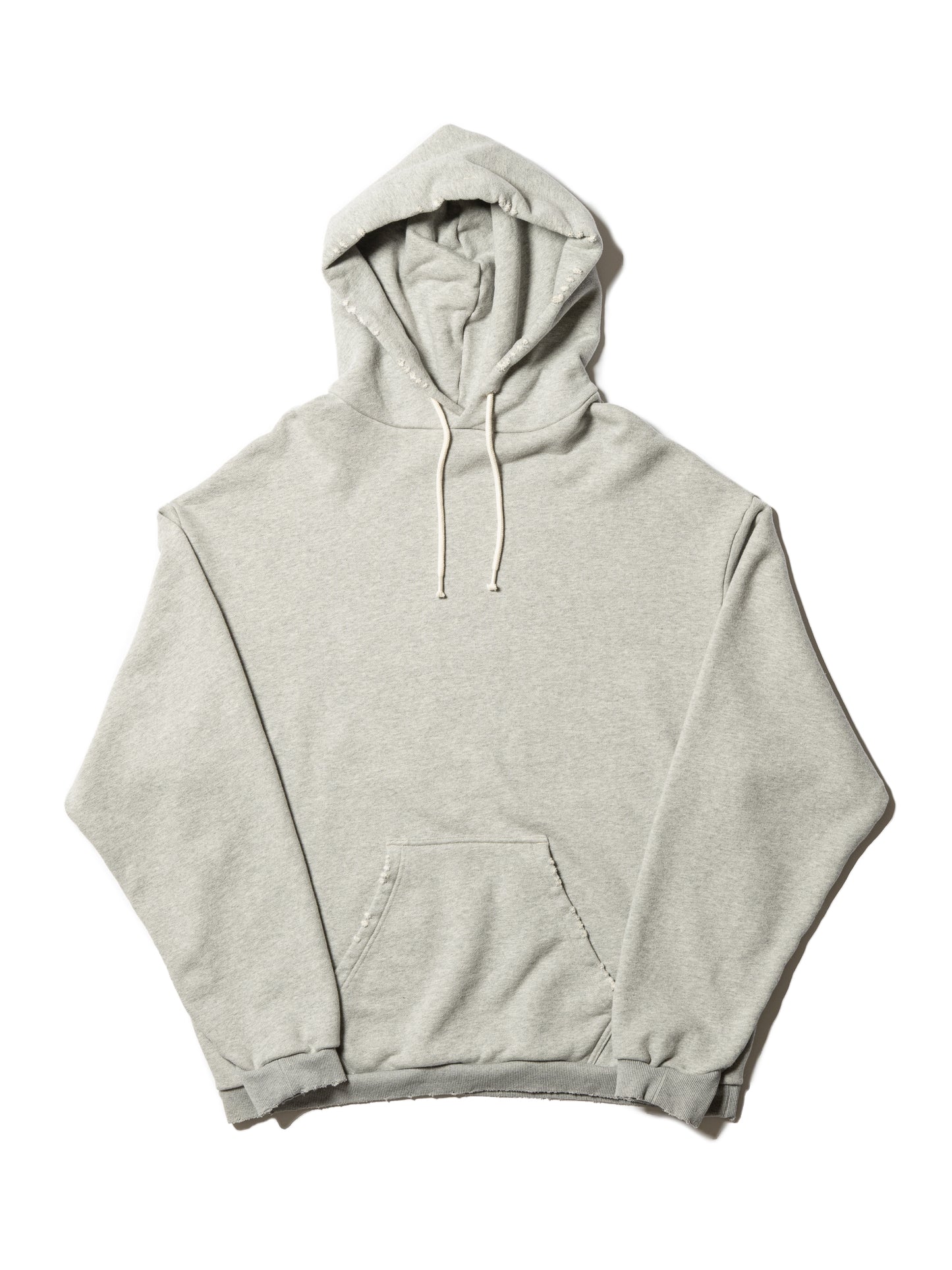 RESEARCHED HOODED PULLOVER / COTTON SWEAT