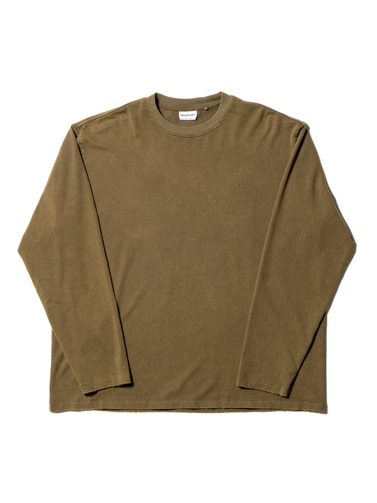 ORGANIZED BAGGY TEE LS / COTTON JERSEY