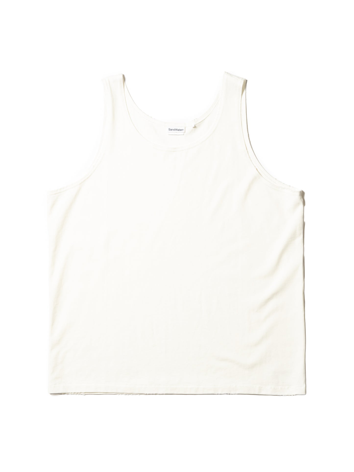 ORGANIZED BAGGY TANKTOP / COTTON JERSEY