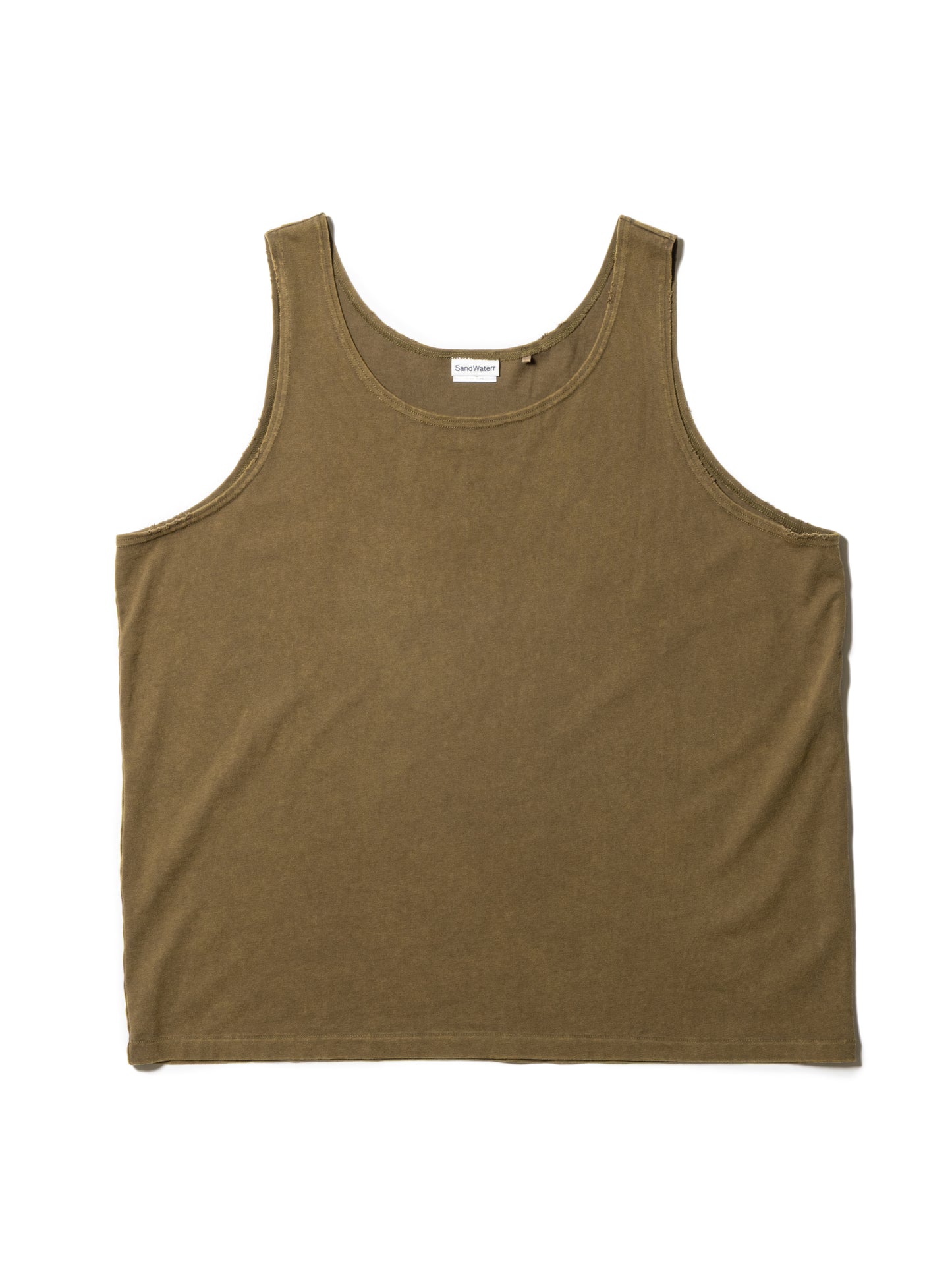 ORGANIZED BAGGY TANKTOP / COTTON JERSEY