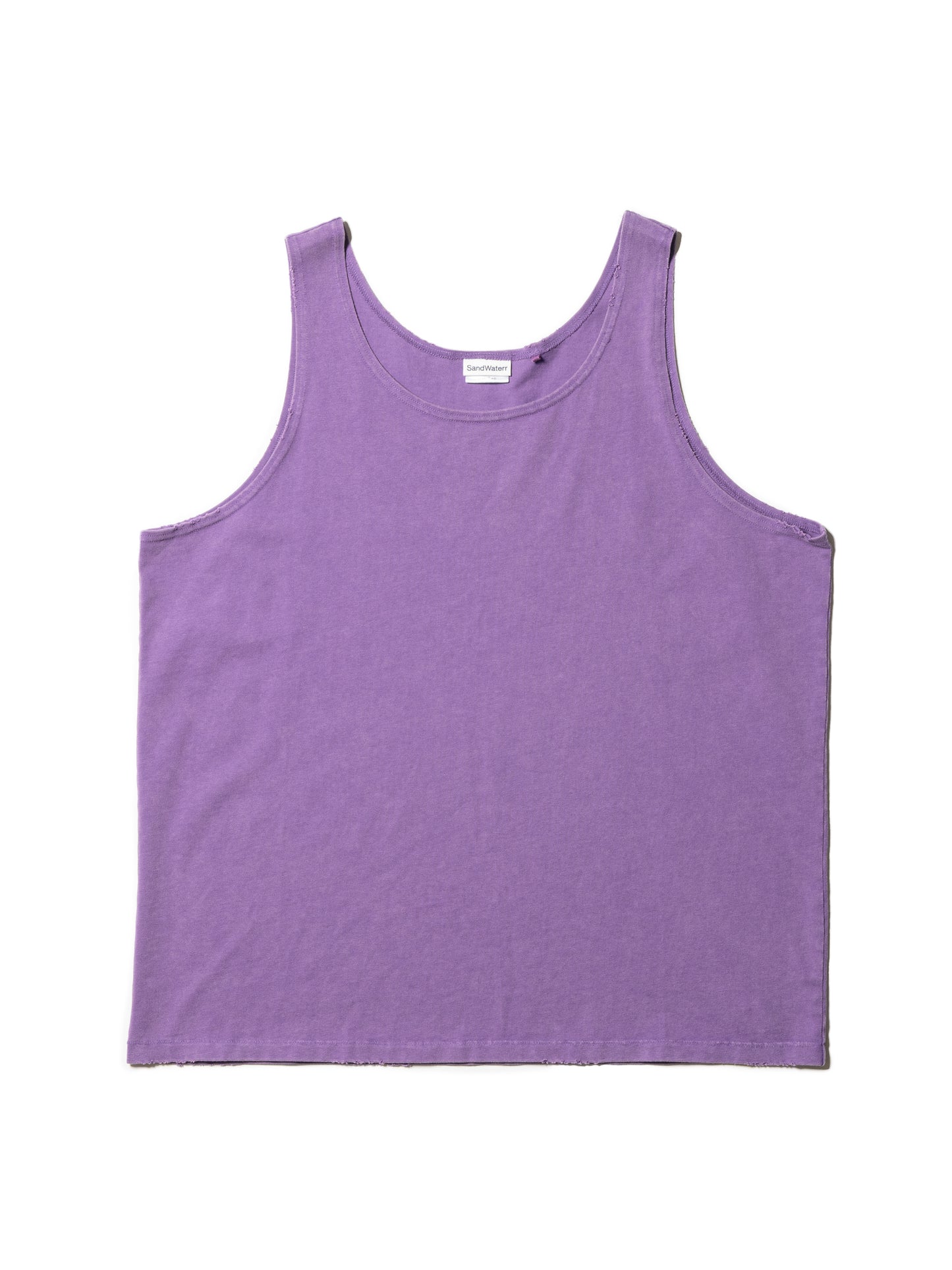 ORGANIZED BAGGY TANKTOP / COTTON JERSEY