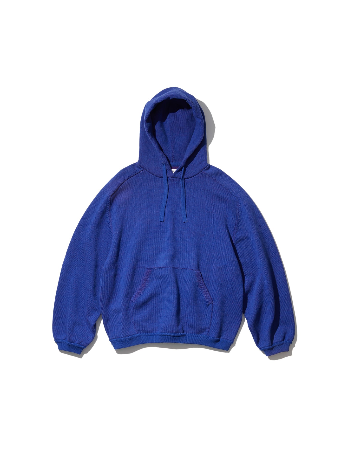 RESEARCHED  HOODED SWEATER / C.YARN / PLATING STITCH