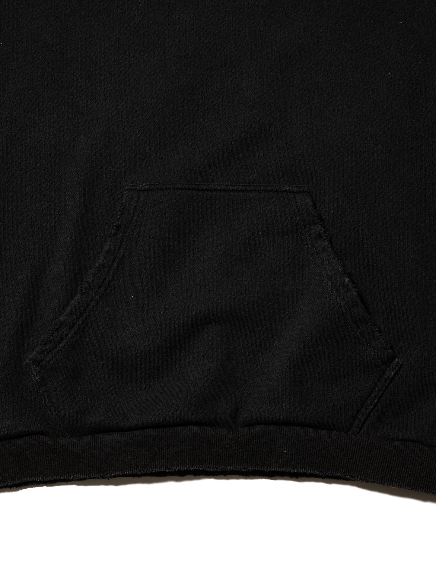 RESEARCHED HOODED PULLOVER / COTTON SWEAT