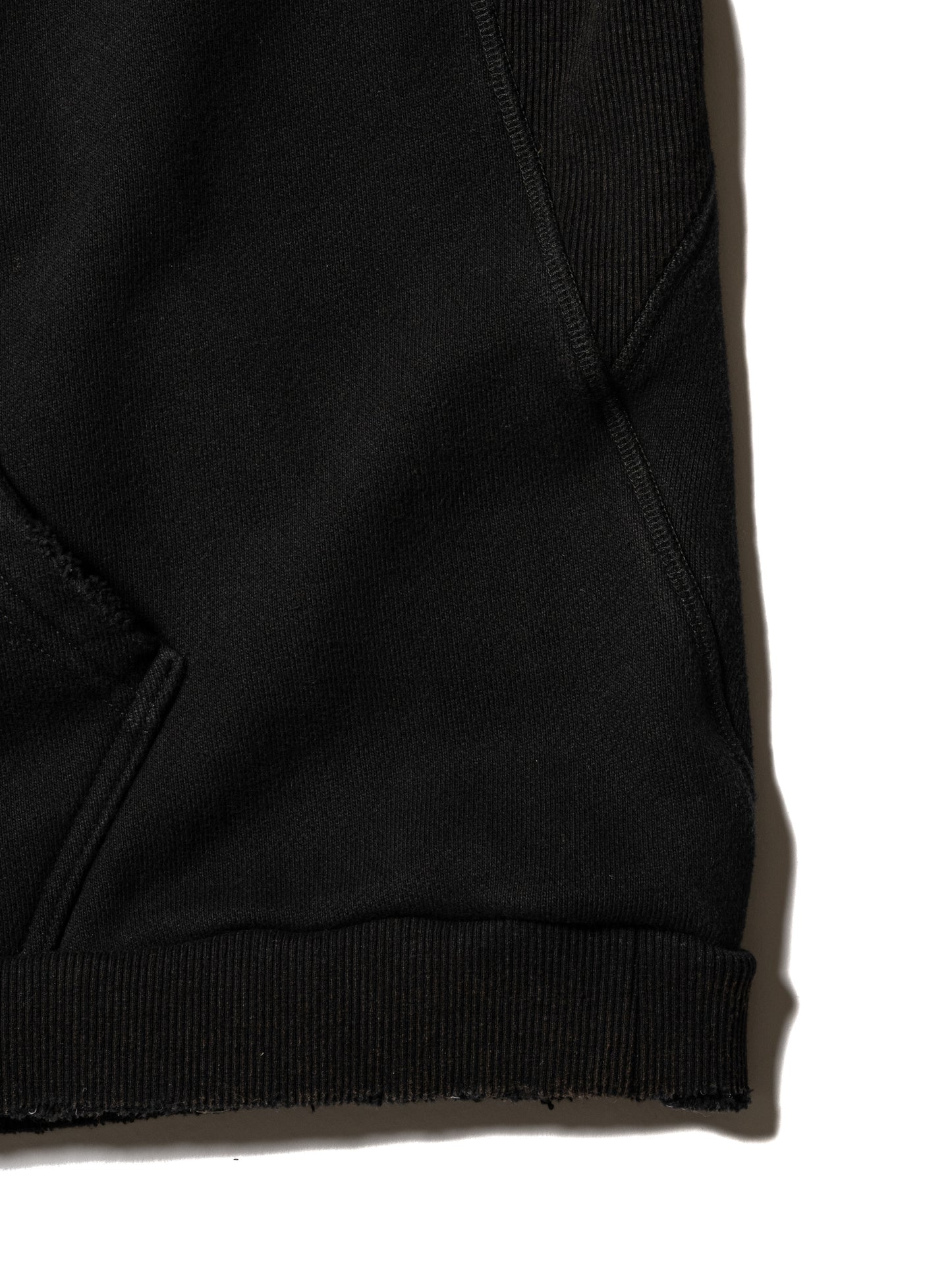 RESEARCHED HOODED PULLOVER / COTTON SWEAT