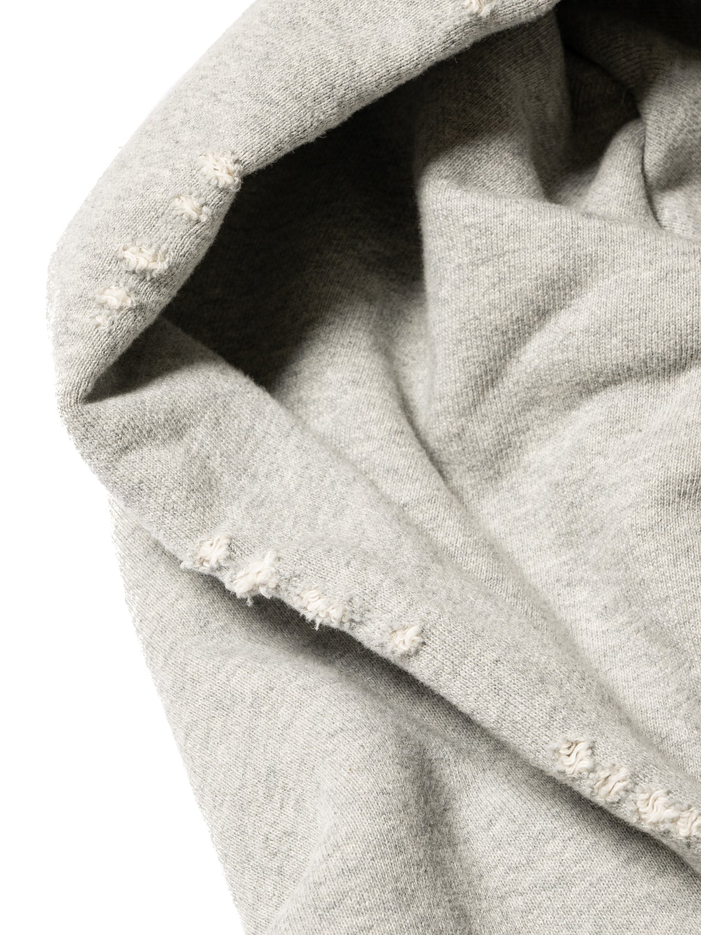 RESEARCHED HOODED PULLOVER / COTTON SWEAT