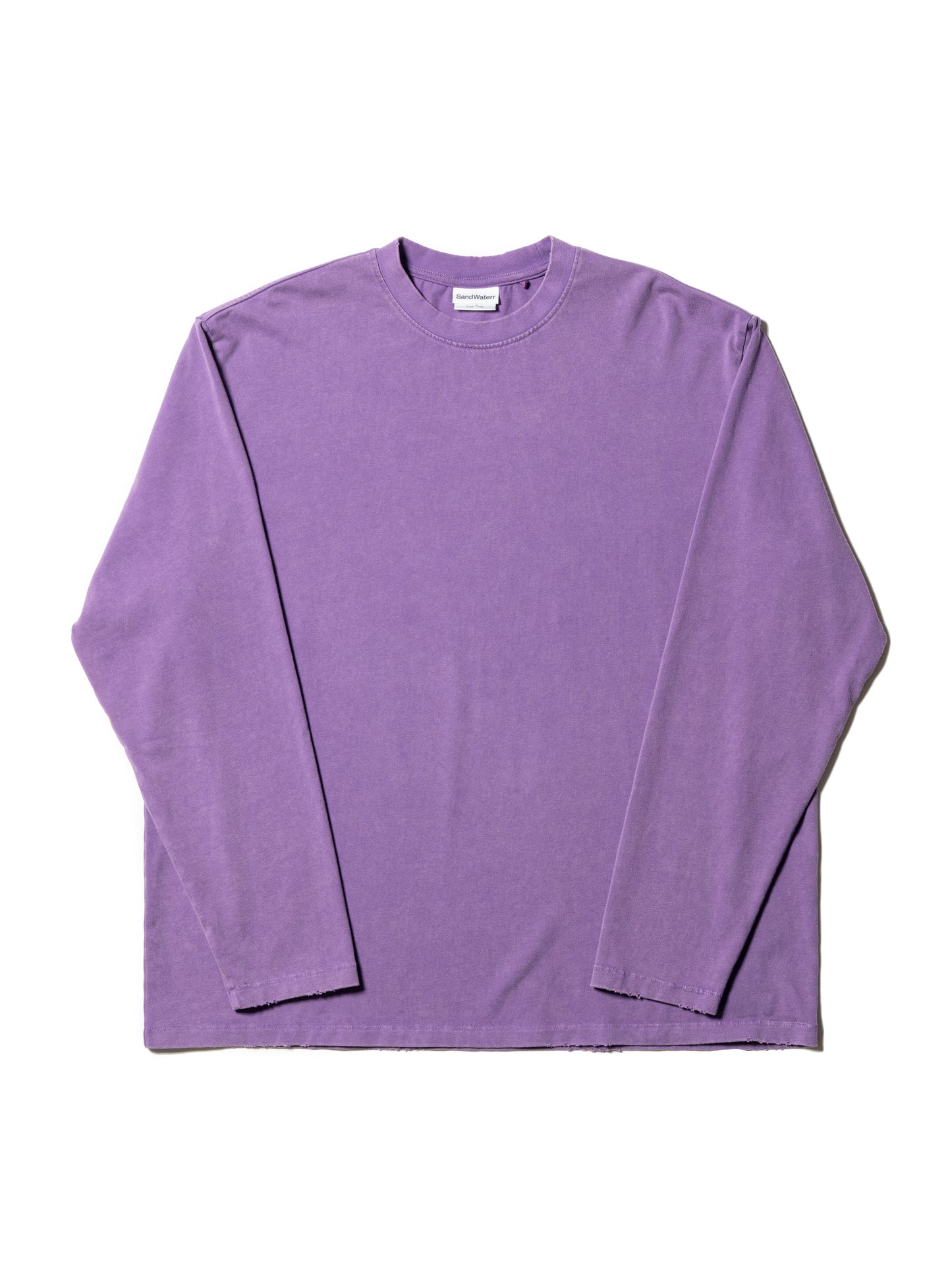 ORGANIZED BAGGY TEE LS / COTTON JERSEY