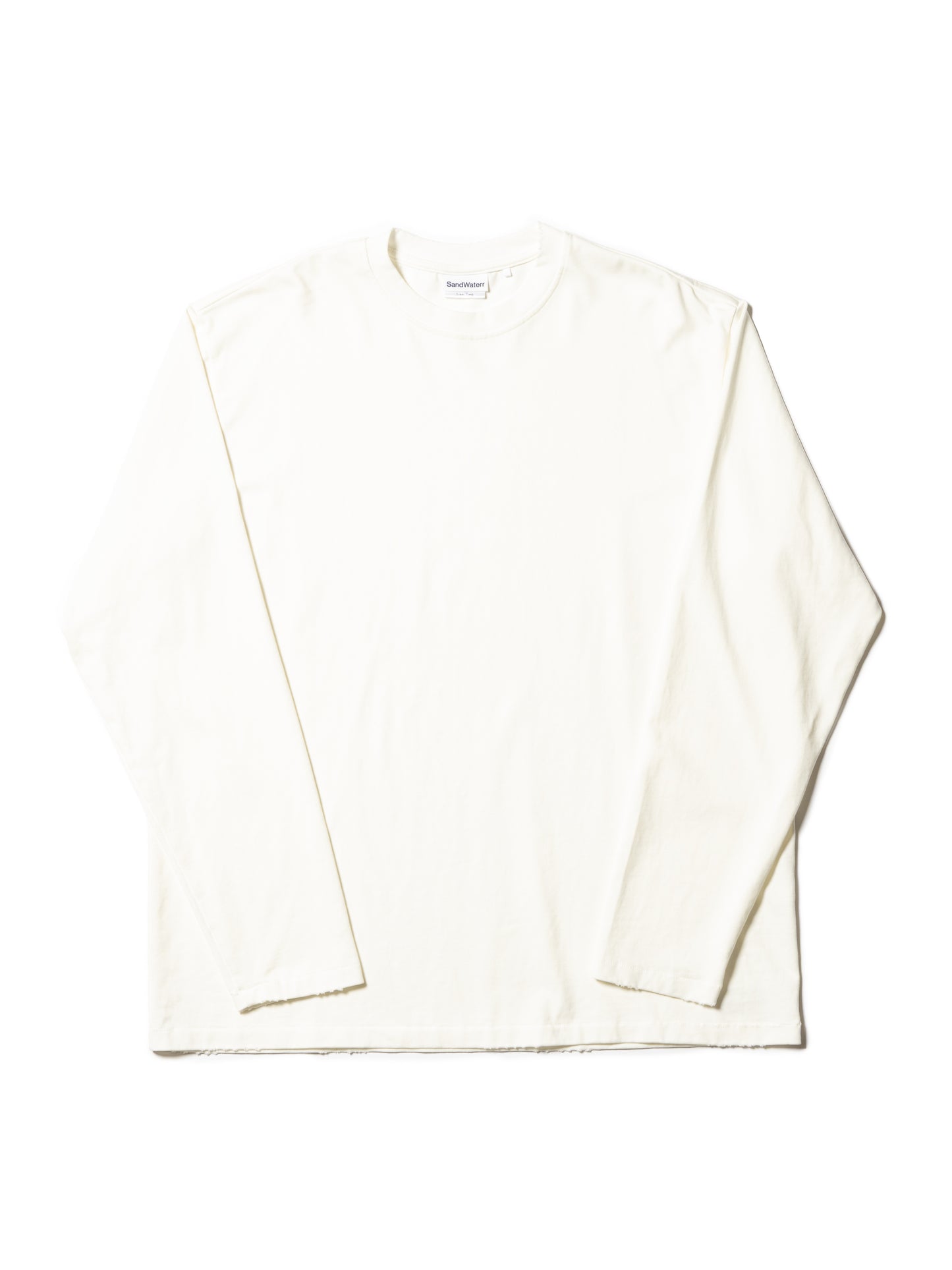 ORGANIZED BAGGY TEE LS / COTTON JERSEY