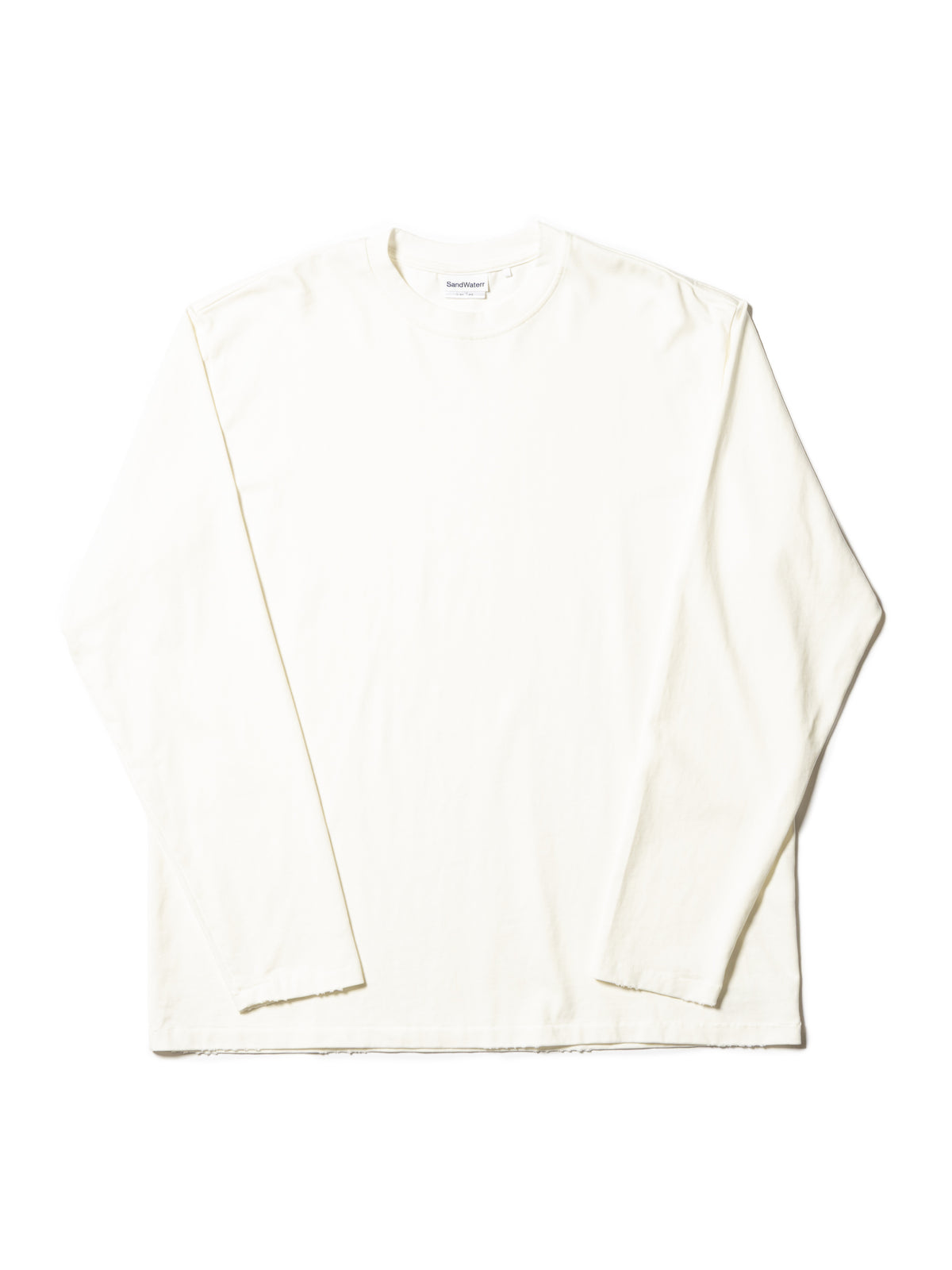 ORGANIZED BAGGY TEE LS / COTTON JERSEY – SandWaterr