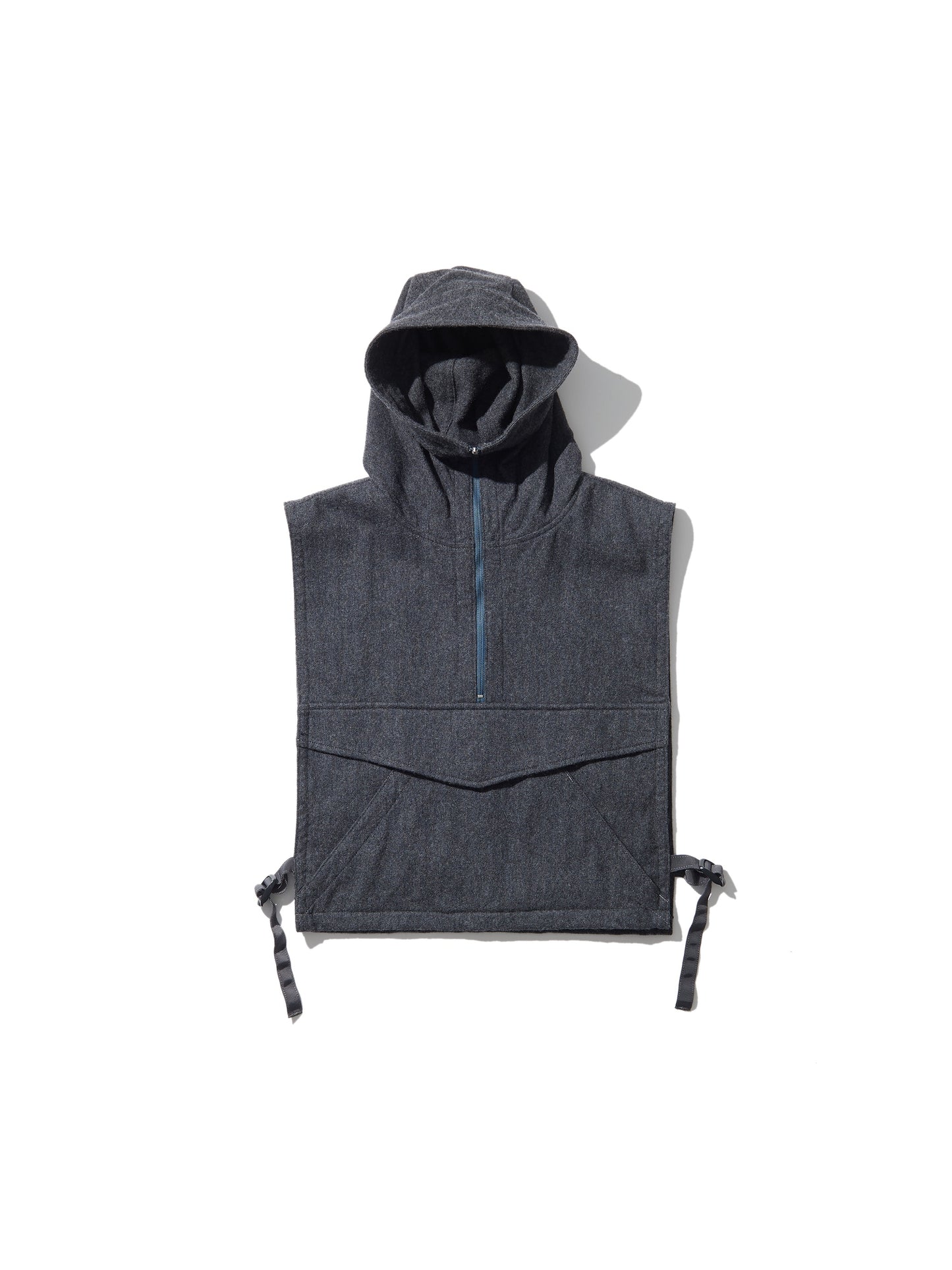 RESEARCHED ANORACK VEST / ECO WOOL