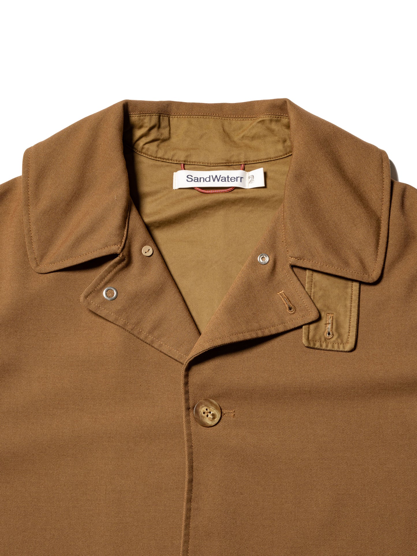 RESEARCHED COAT / POLY MIX GABARDINE