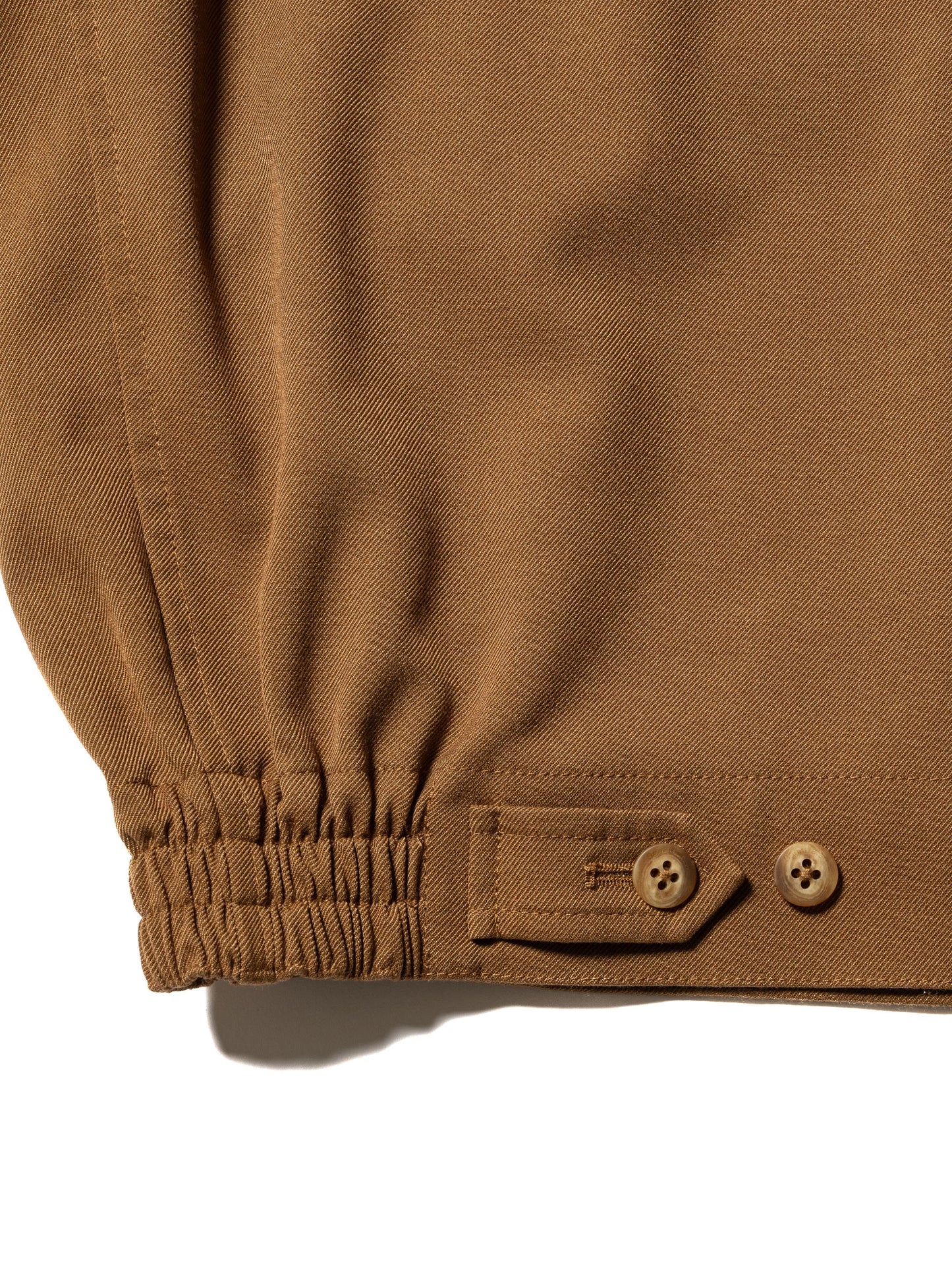 CRAFTED BLOUSON / RAYON MIX GABARDINE