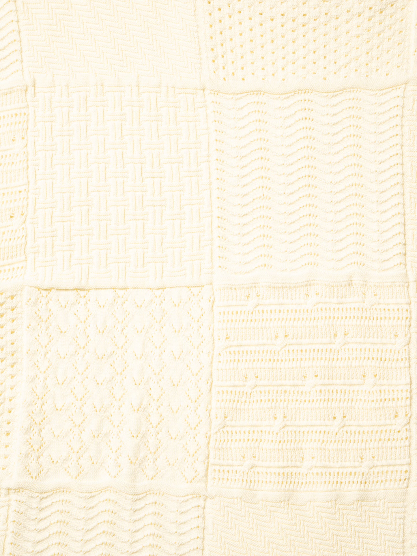 ORGANIZED BORDER SWEATER / COTTON YARN