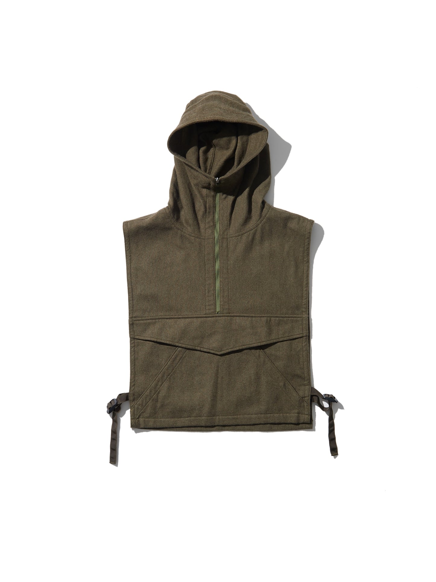 RESEARCHED ANORACK VEST / ECO WOOL