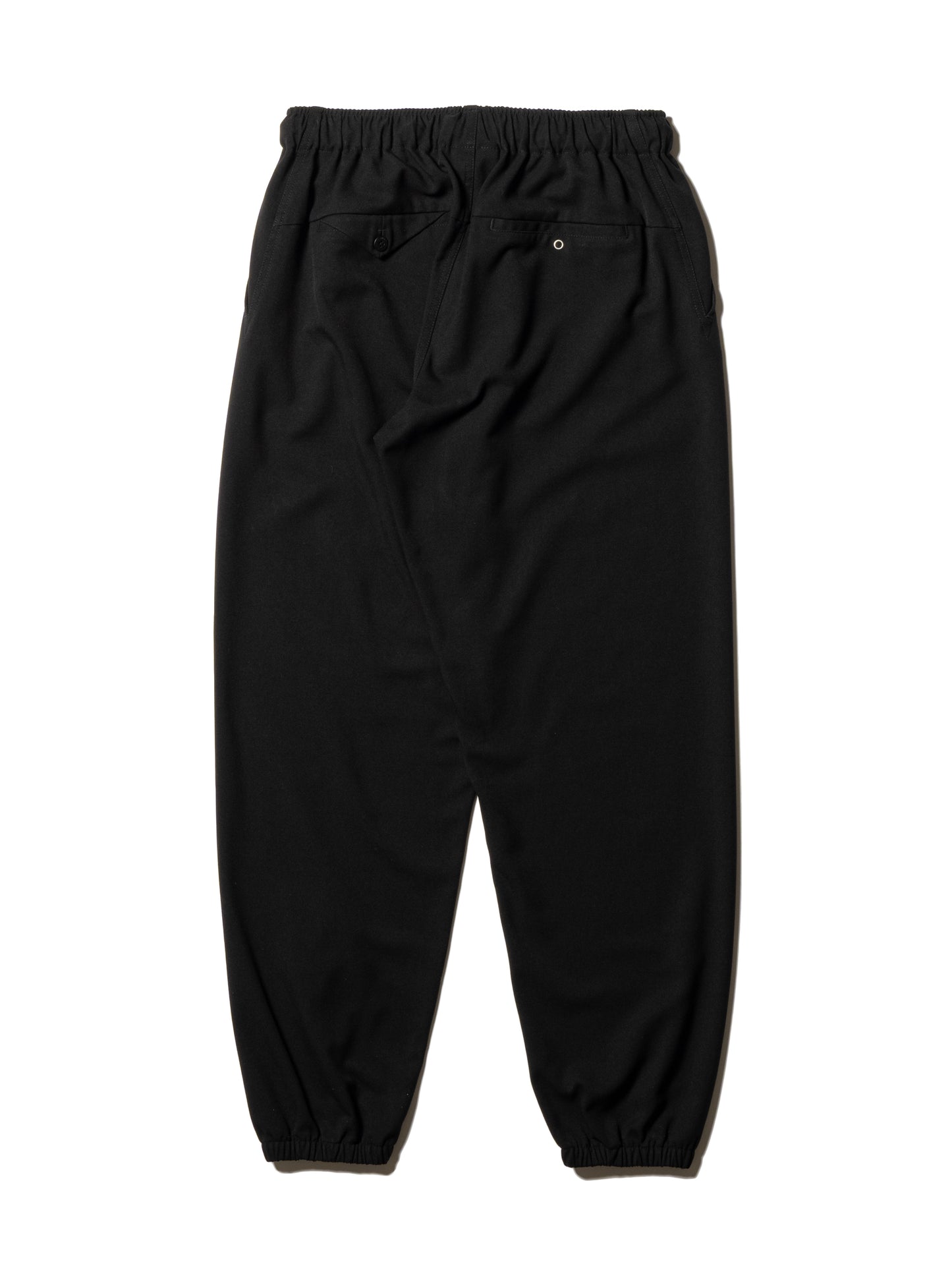 RESEARCHED EASY RIB PANTS / RAYON MIX GABARDINE