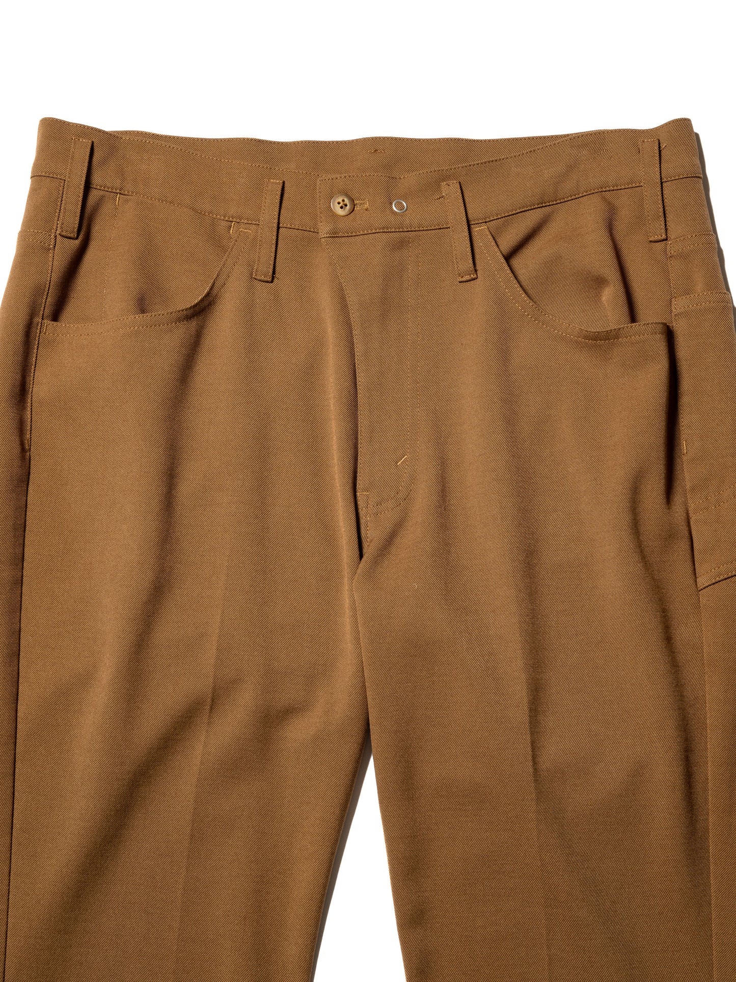 RESEARCHED 5P PANTS / RAYON MIX GABARDINE