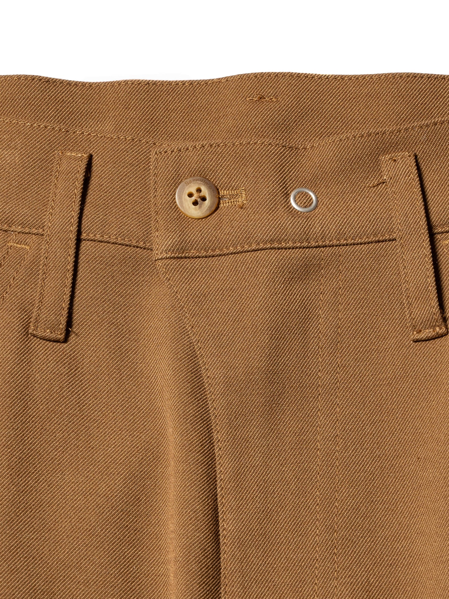 RESEARCHED 5P PANTS / RAYON MIX GABARDINE