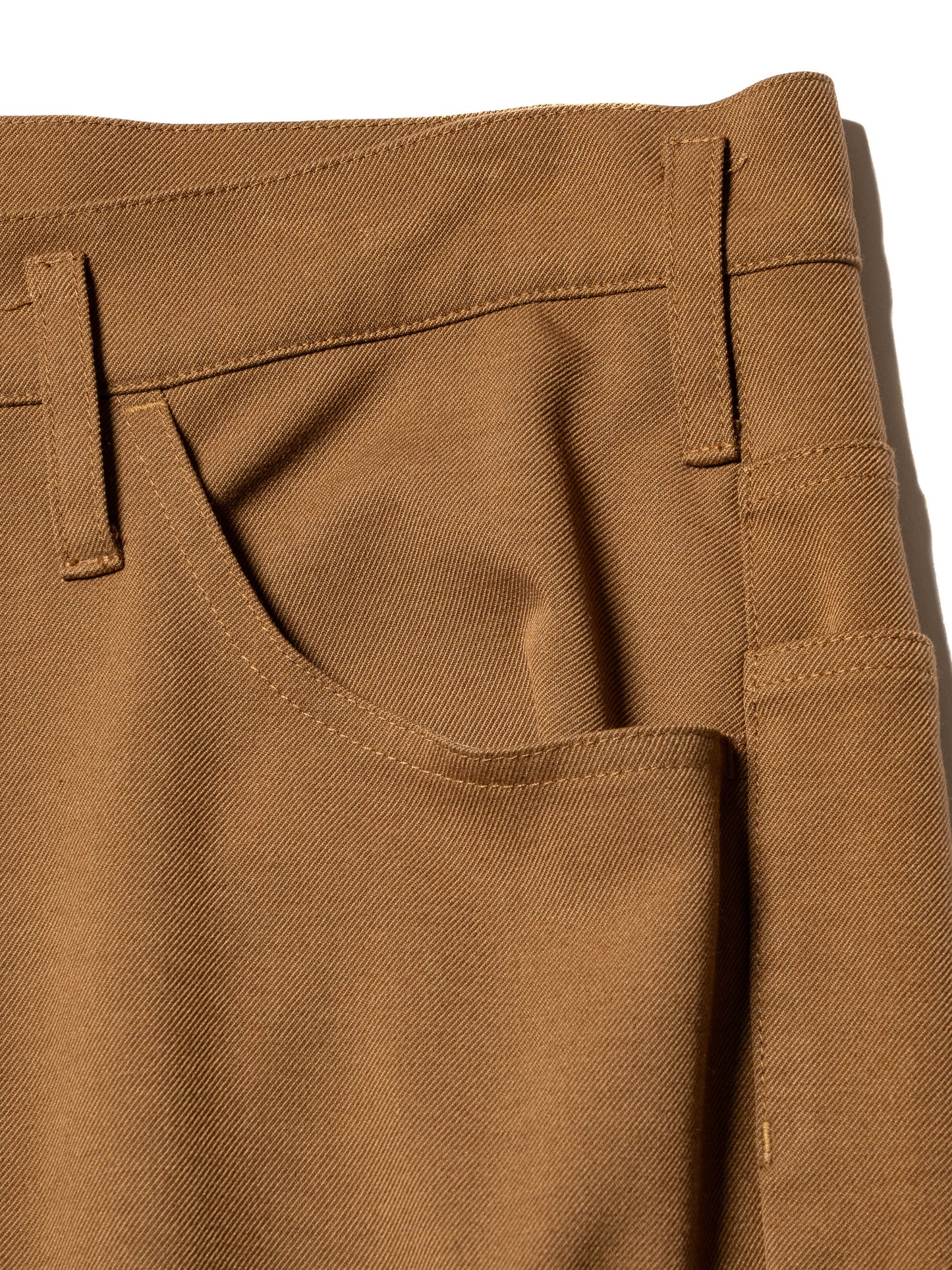 RESEARCHED 5P PANTS / RAYON MIX GABARDINE