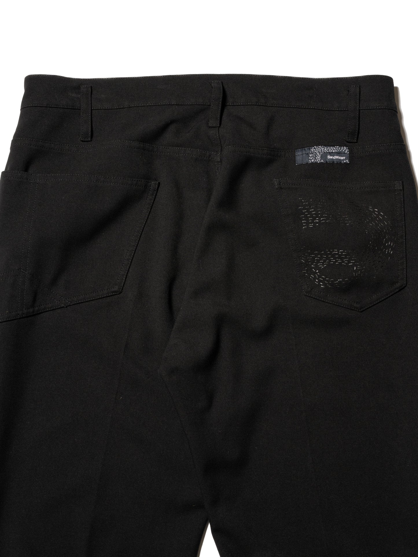 RESEARCHED 5P PANTS / RAYON MIX GABARDINE