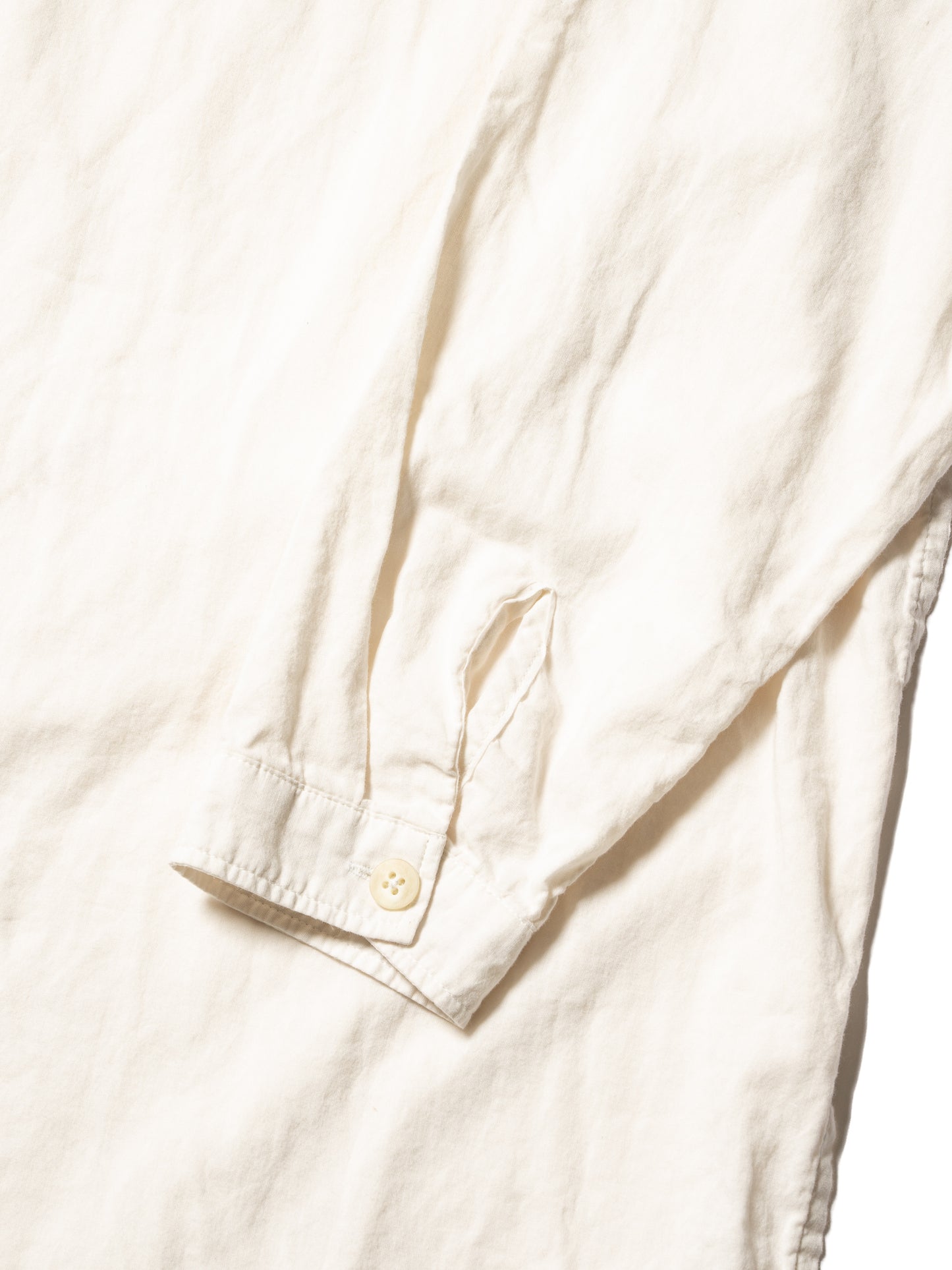 CRAFTED LONG PULLOVER / INIDIA COTTON BROAD