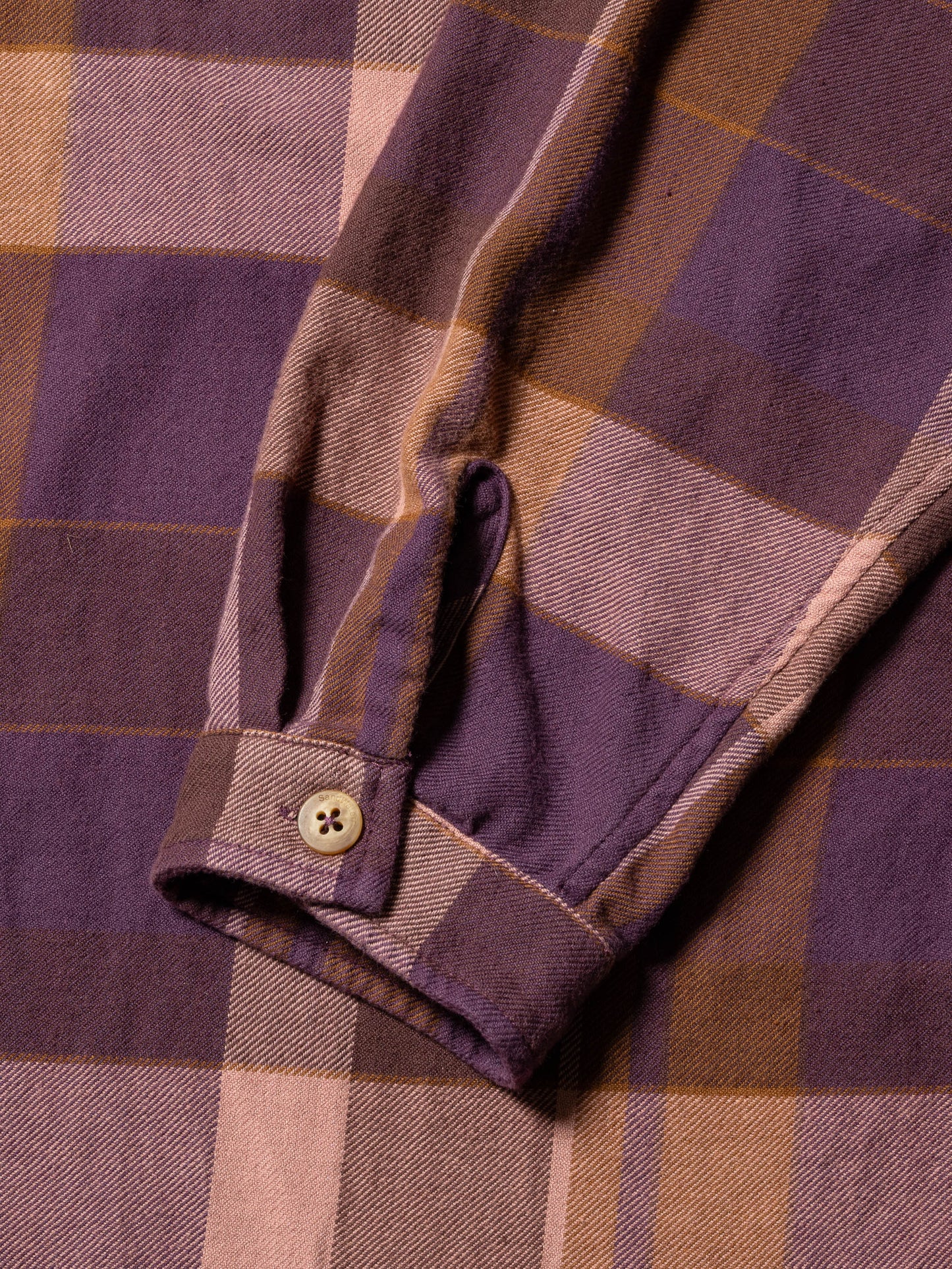 CRAFTED LONG PULLOVER / INIDIA COTTON FLANNEL MADRAS