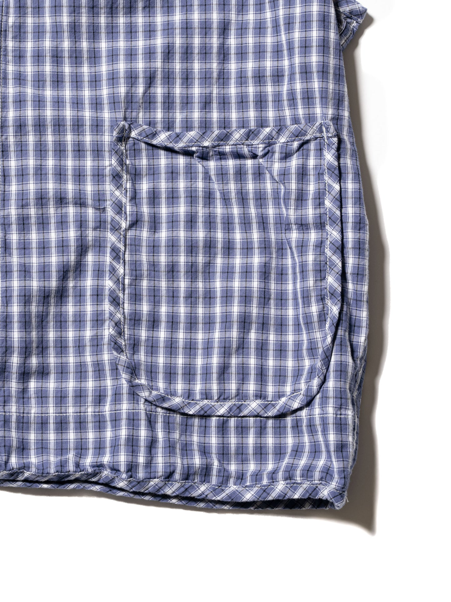ORGANIZED LINING SHIRT / COTTON BROAD CHECK