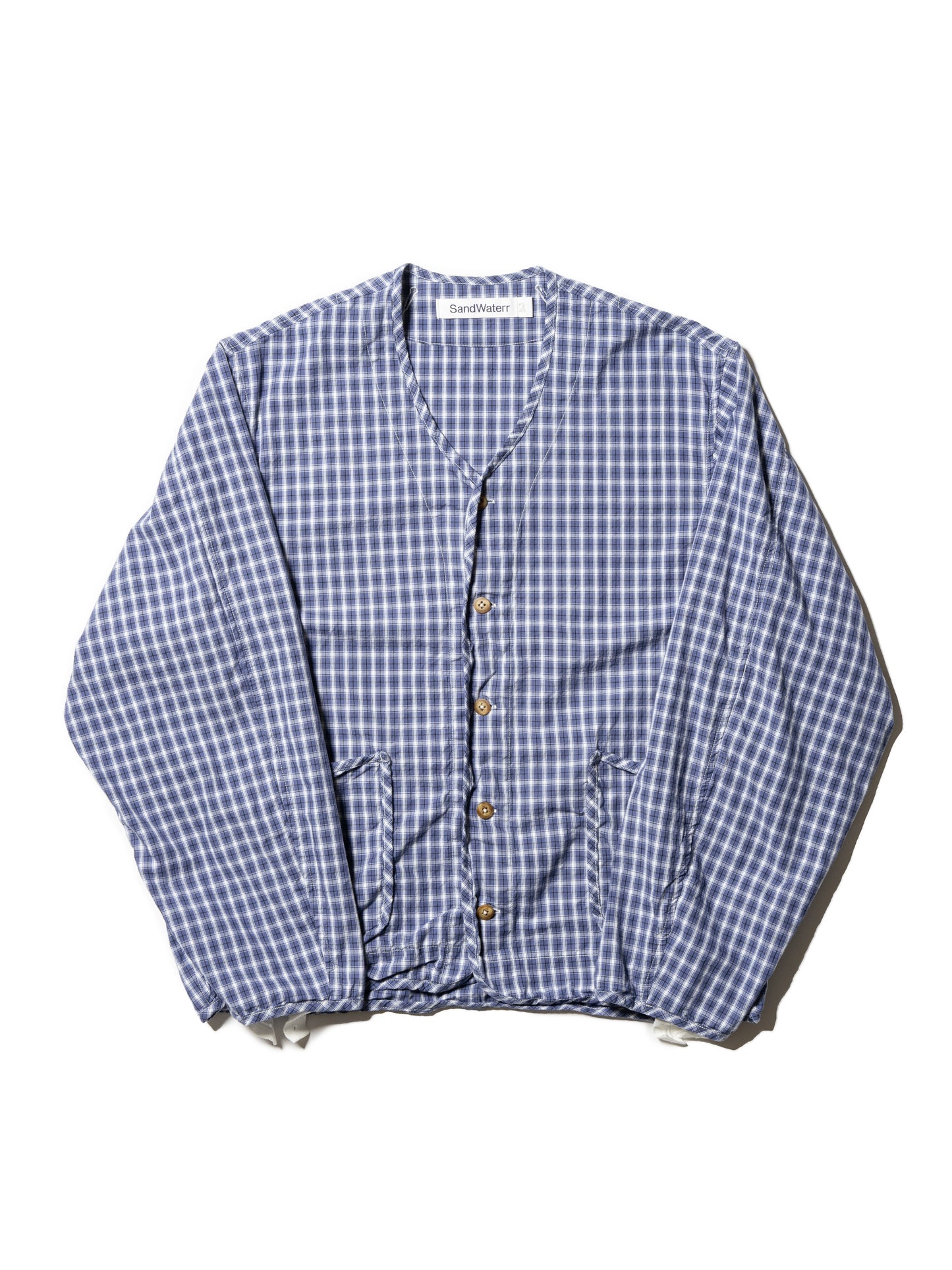 ORGANIZED LINING SHIRT / COTTON BROAD CHECK