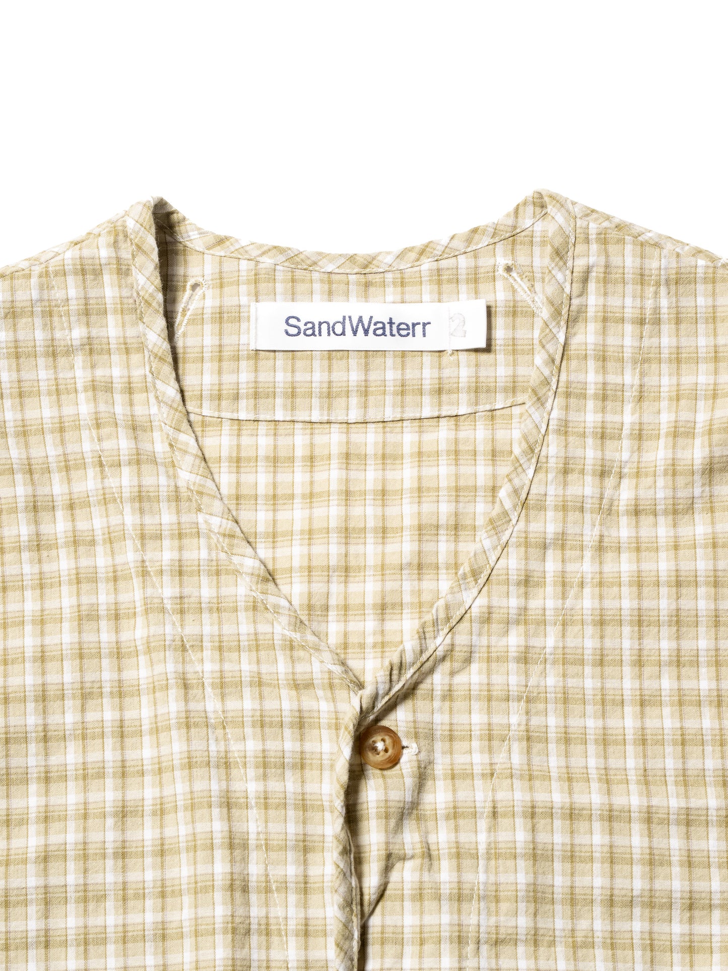 ORGANIZED LINING SHIRT / COTTON BROAD CHECK