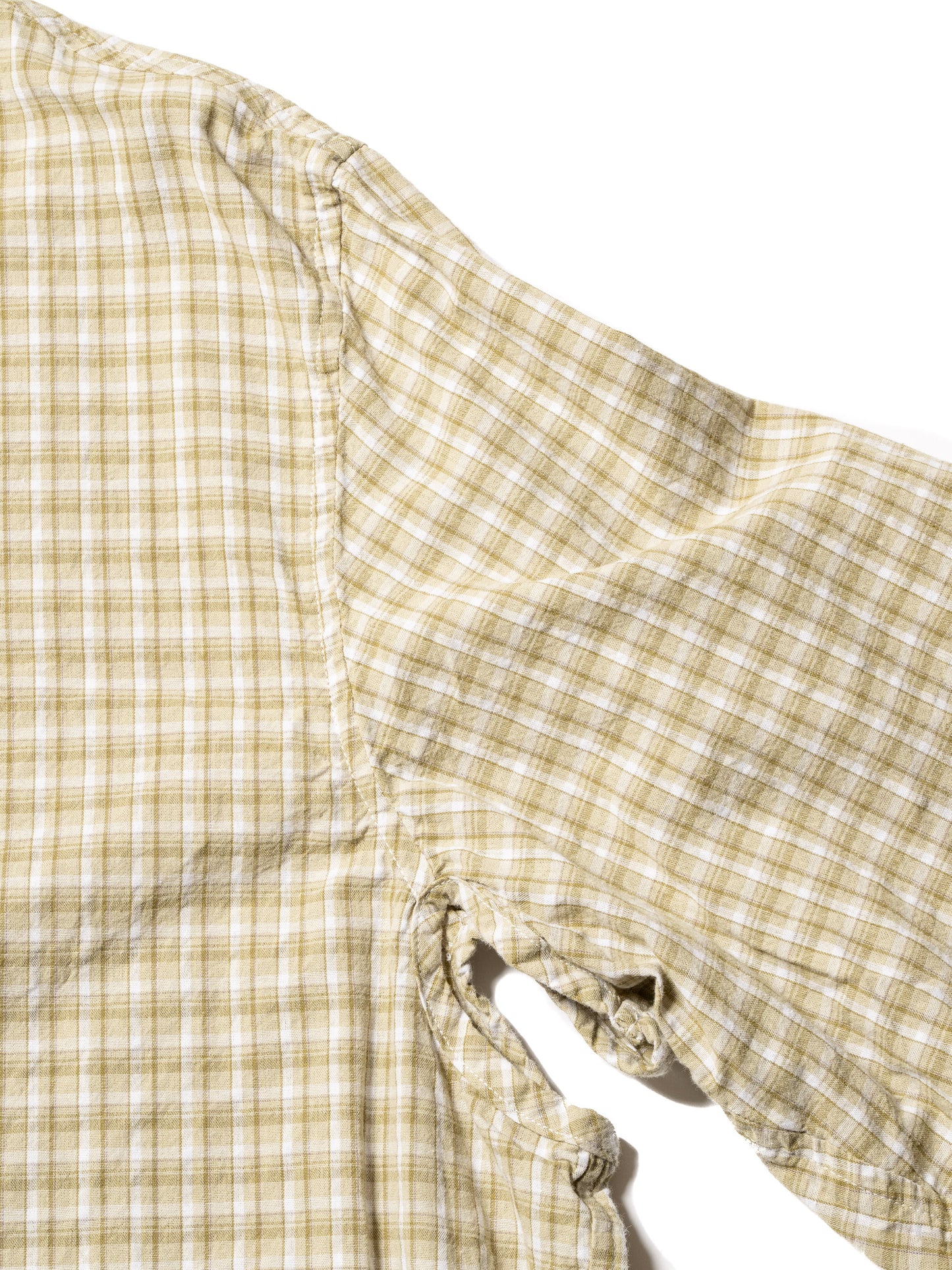ORGANIZED LINING SHIRT / COTTON BROAD CHECK