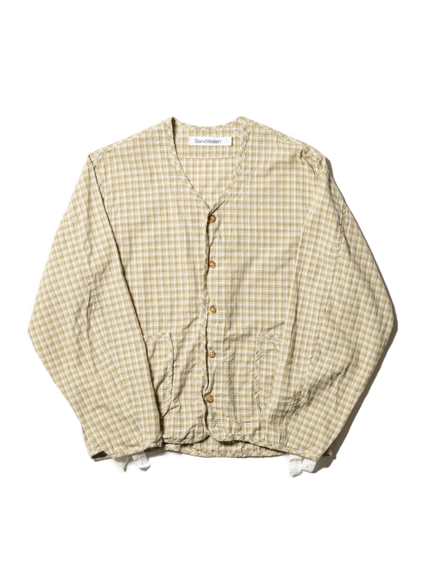 ORGANIZED LINING SHIRT / COTTON BROAD CHECK