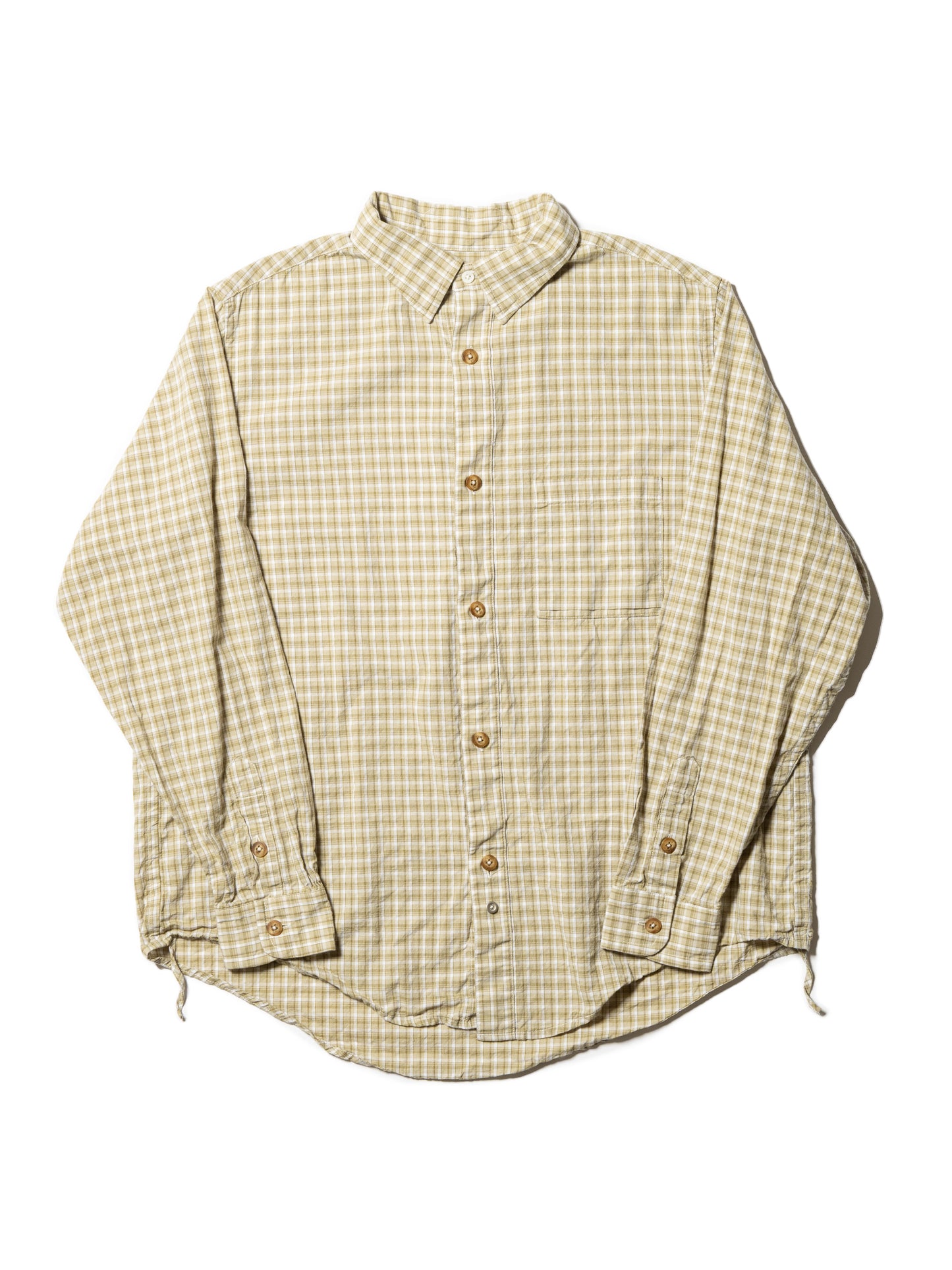 ORGANIZED B.D.SHIRT / COTTON BROAD CHECK